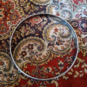 Asba cercle moulé 13&Prime; tom vintage (6 tirants)
