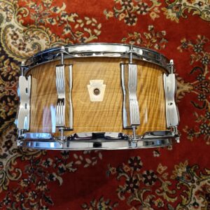 Ludwig African Satin Wood Ltd Edition 14&Prime;x6,5&Prime; 90th Anniversary Monroe 90&rsquo;s