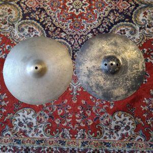 Sabian AA Fusion Hats 14&Prime; Made in Canada 1ère génération