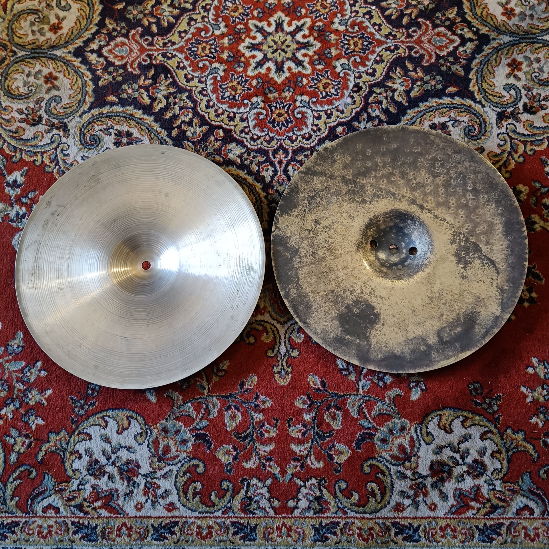 Sabian AA Fusion Hats 14" Made in Canada 1ère génération - Image 4