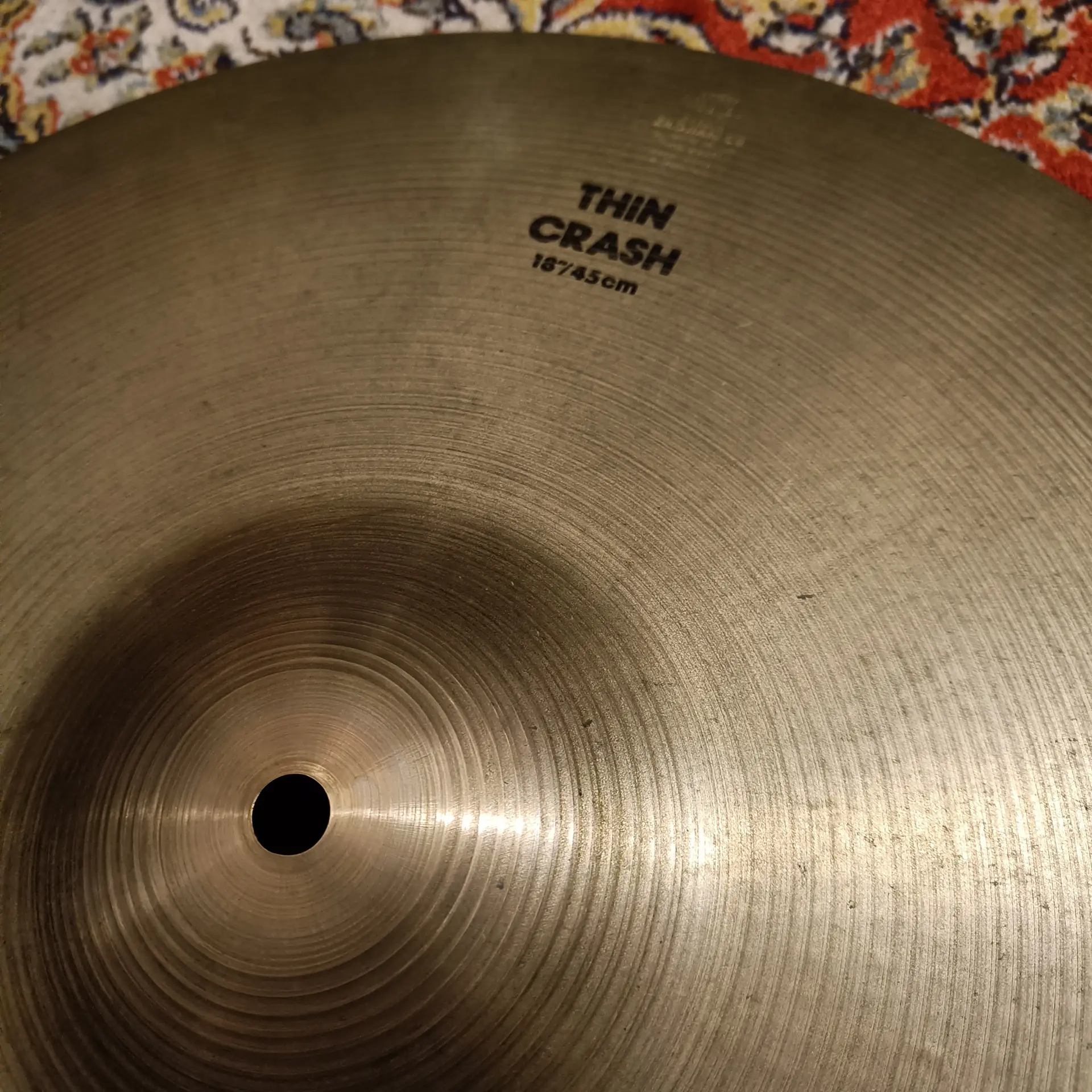 Zildjian Avedis Thin Crash 18" vintage 90's - Image 2