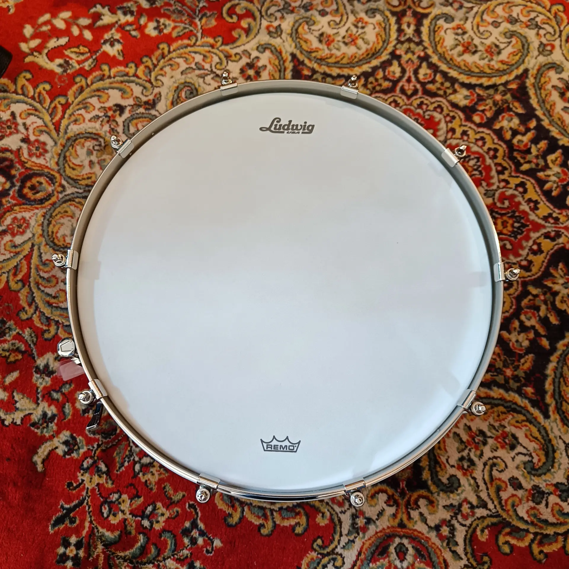 Ludwig Aged Exotic Tamo Ash 14"x6,5" LS403XXCC Ltd Edition 50 ex. – Image 6