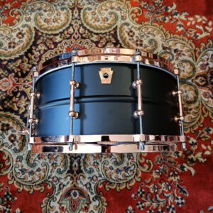 Ludwig Black Beauty Hot Rod Fat Black 14&Prime;x6,5&Prime; LB427TDC