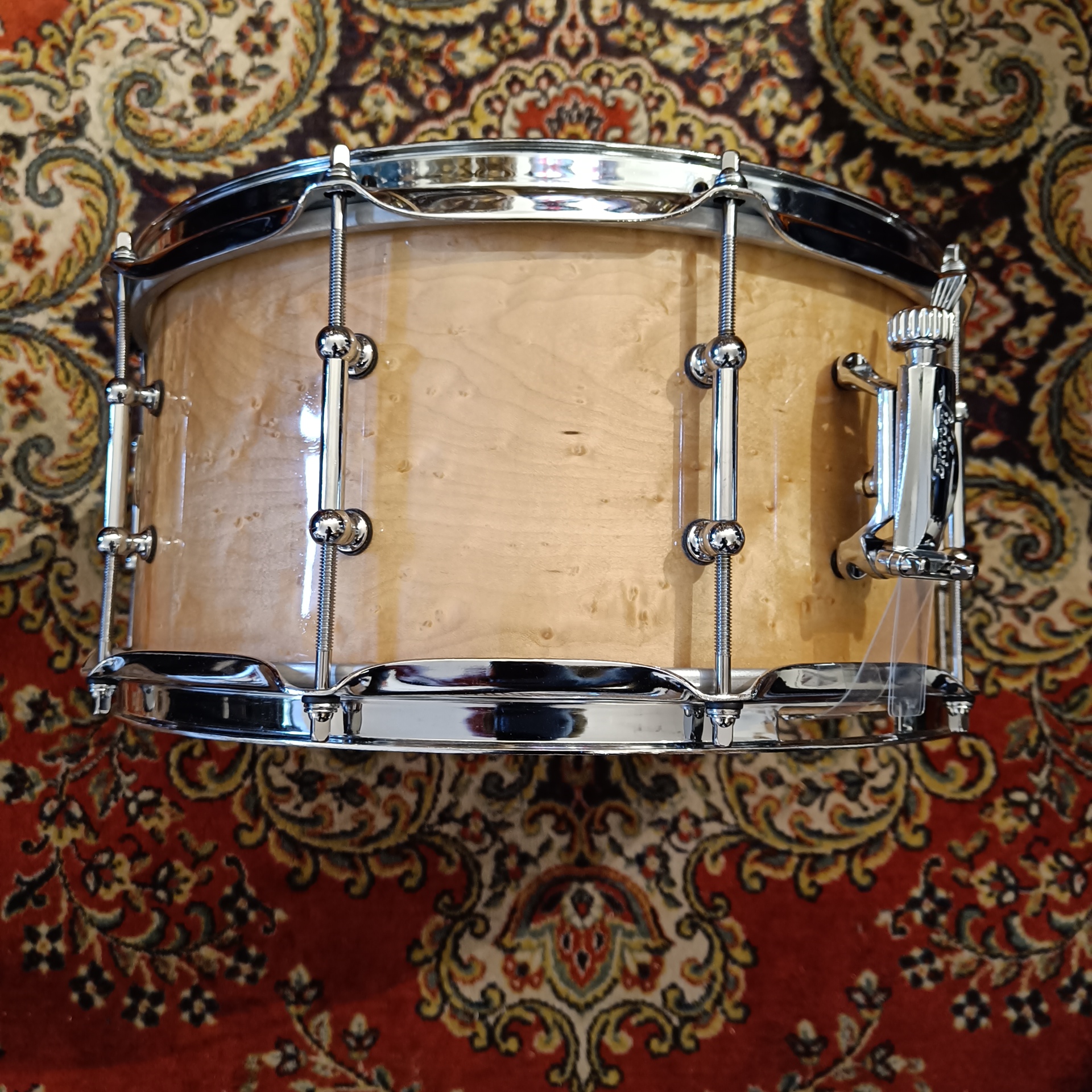 Ludwig Classic Exotic Birds Eye Maple 14"x6.5" LS403TX50WM – Image 2