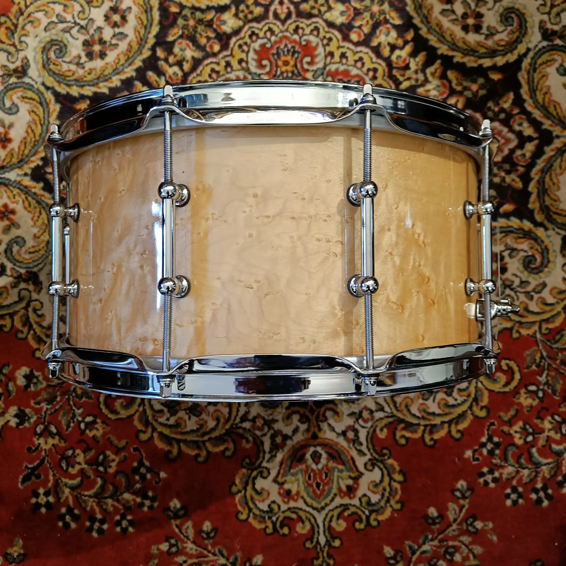 Ludwig Classic Exotic Birds Eye Maple 14"x6.5" LS403TX50WM – Image 3