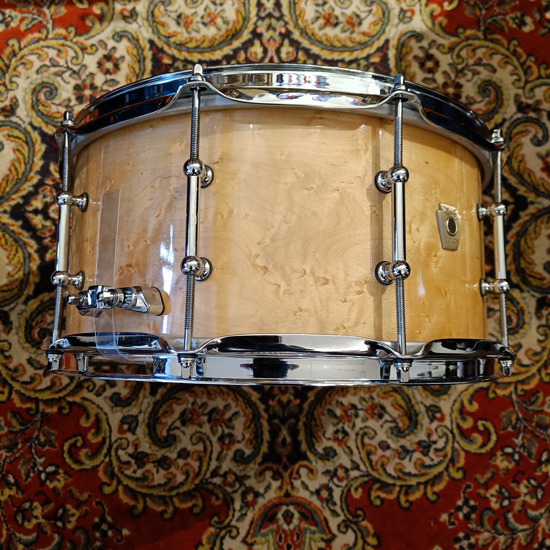 Ludwig Classic Exotic Birds Eye Maple 14"x6.5" LS403TX50WM – Image 4