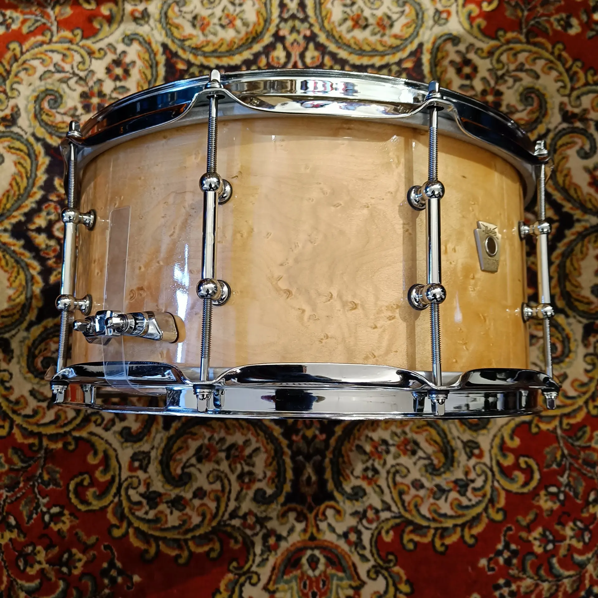 Ludwig Classic Exotic Birds Eye Maple 14"x6.5" LS403TX50WM – Image 4