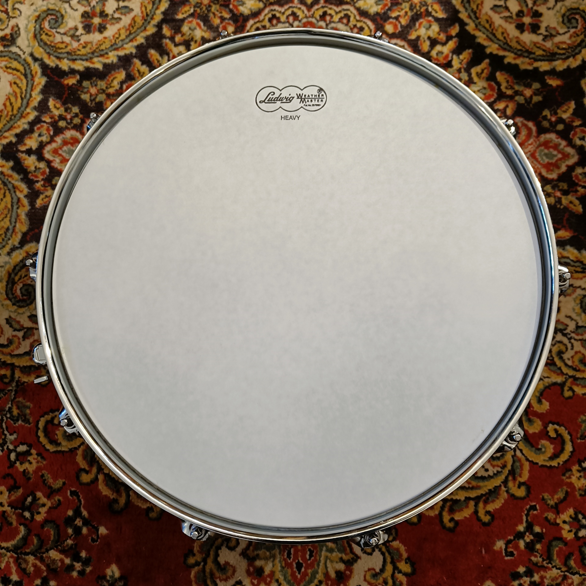 Ludwig Classic Exotic Birds Eye Maple 14"x6.5" LS403TX50WM – Image 5