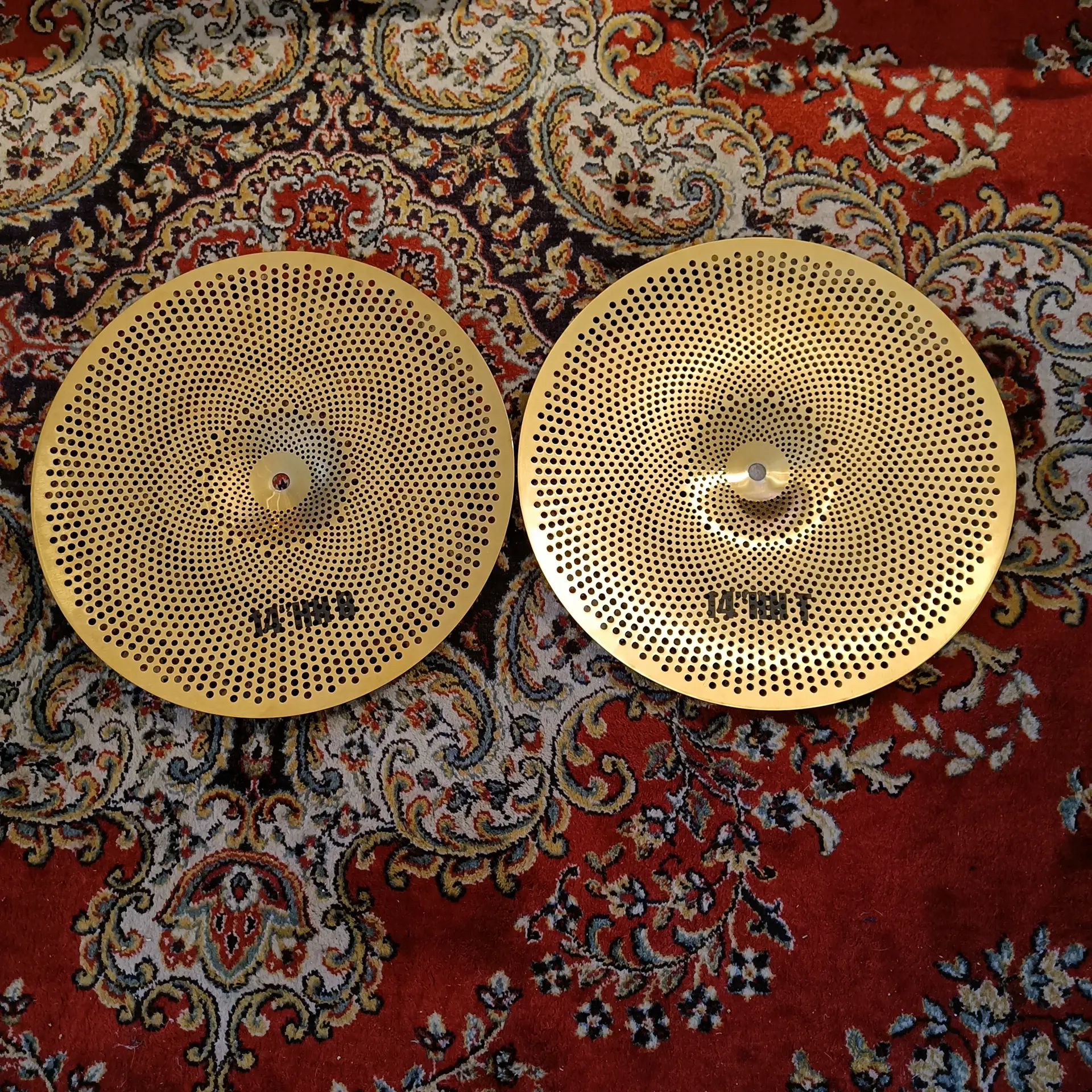 Millenium Still Cymbals Hi Hat 14" - Image 4