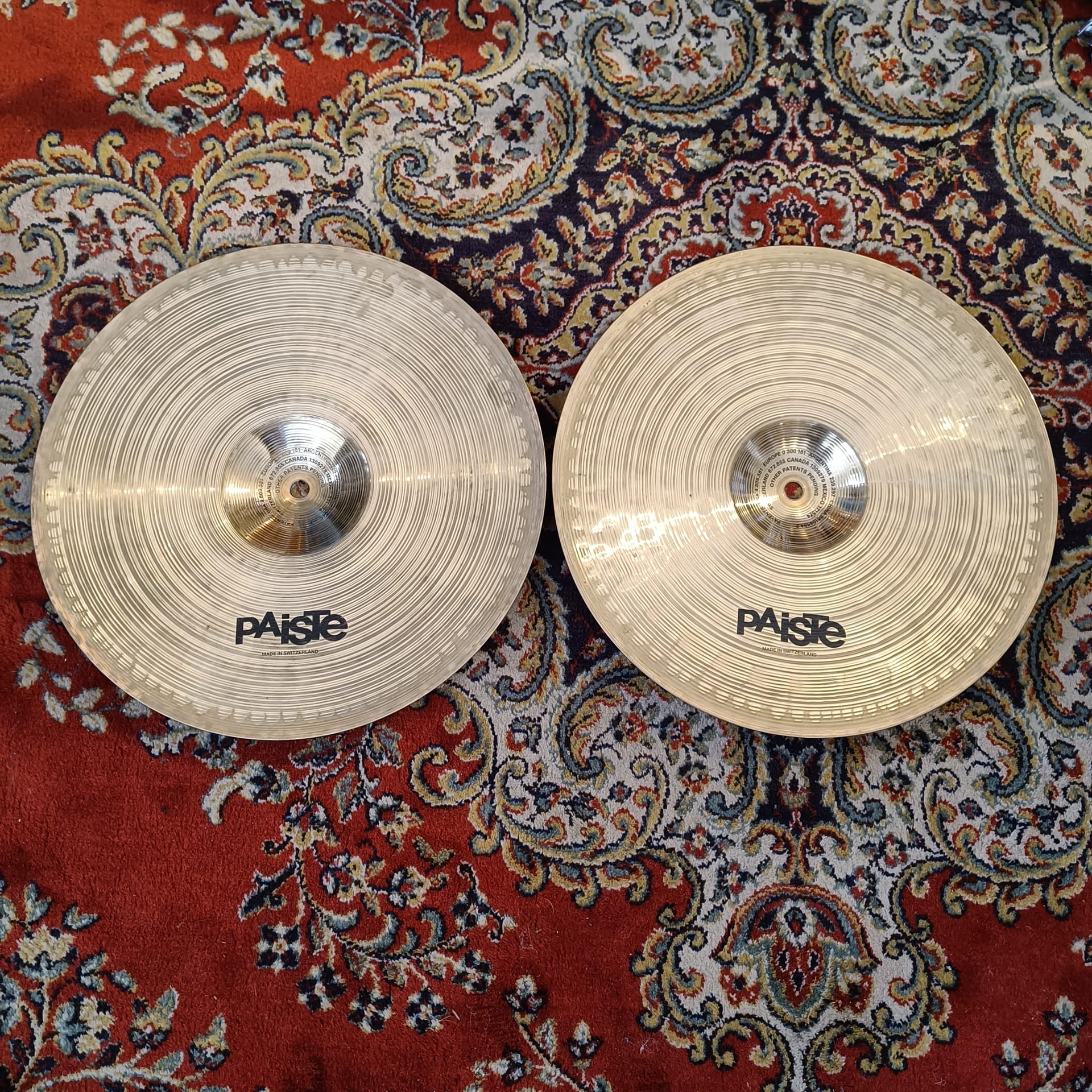 Paiste Sound Formula Medium Heavy Hi Hat 14" - Image 4