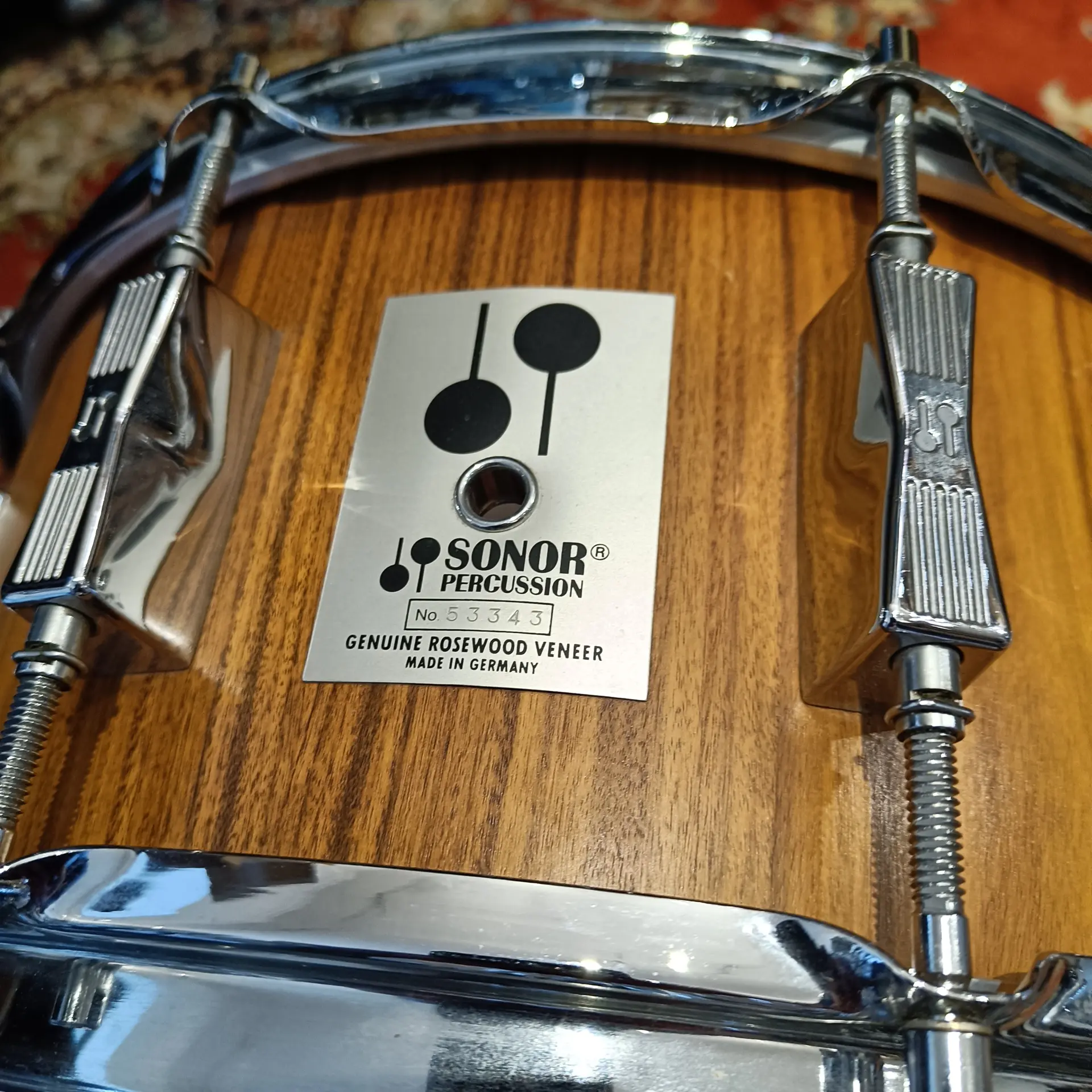 Sonor Phonic Rosewood Veneer D516 14"x6,5" – Image 2