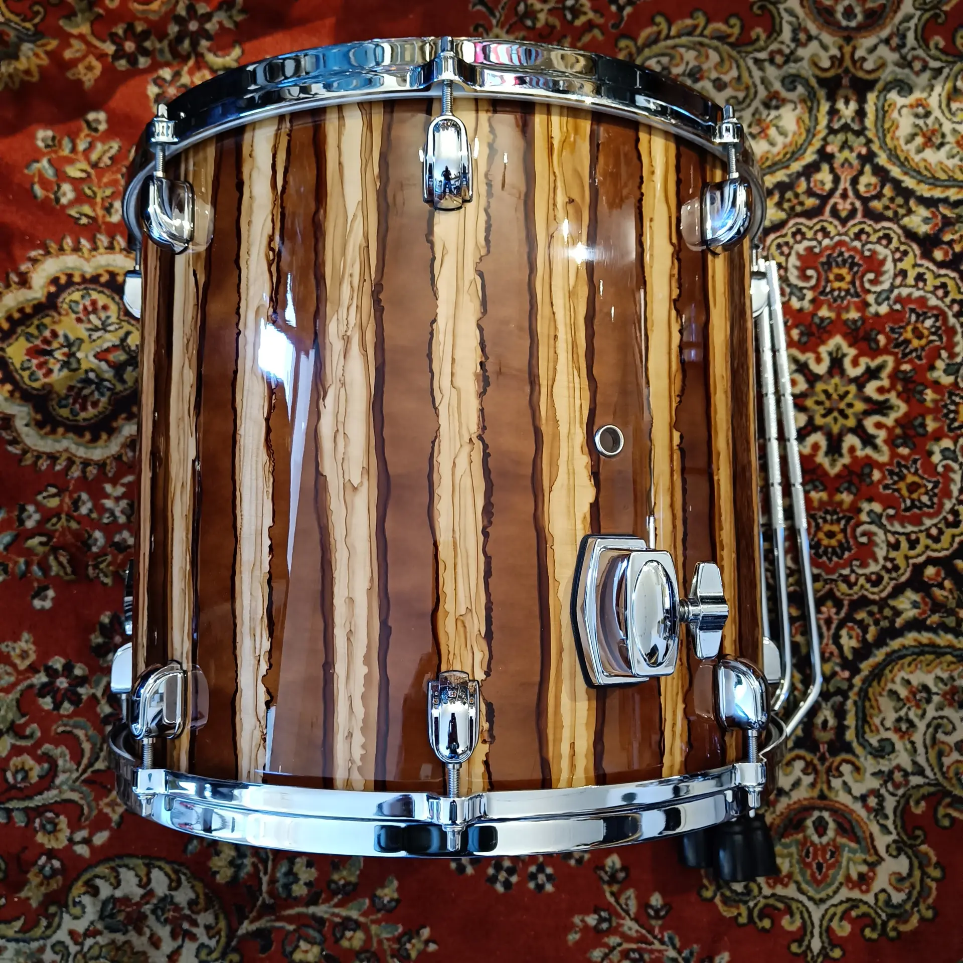 Tama Starclassic Performer Floor Tom 16"x14" Caramel Aurora - Image 2
