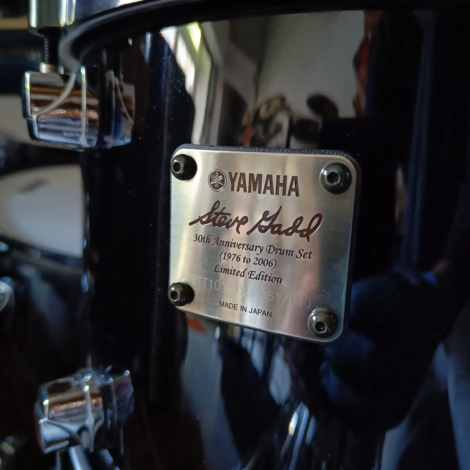 Yamaha Steve Gadd 30th Anniversary Drum Kit 22"x14" 10"x7,5" 12"x8" 14"x12" 16"x14" + snare 14"x5,5" Made in Japan - Image 2