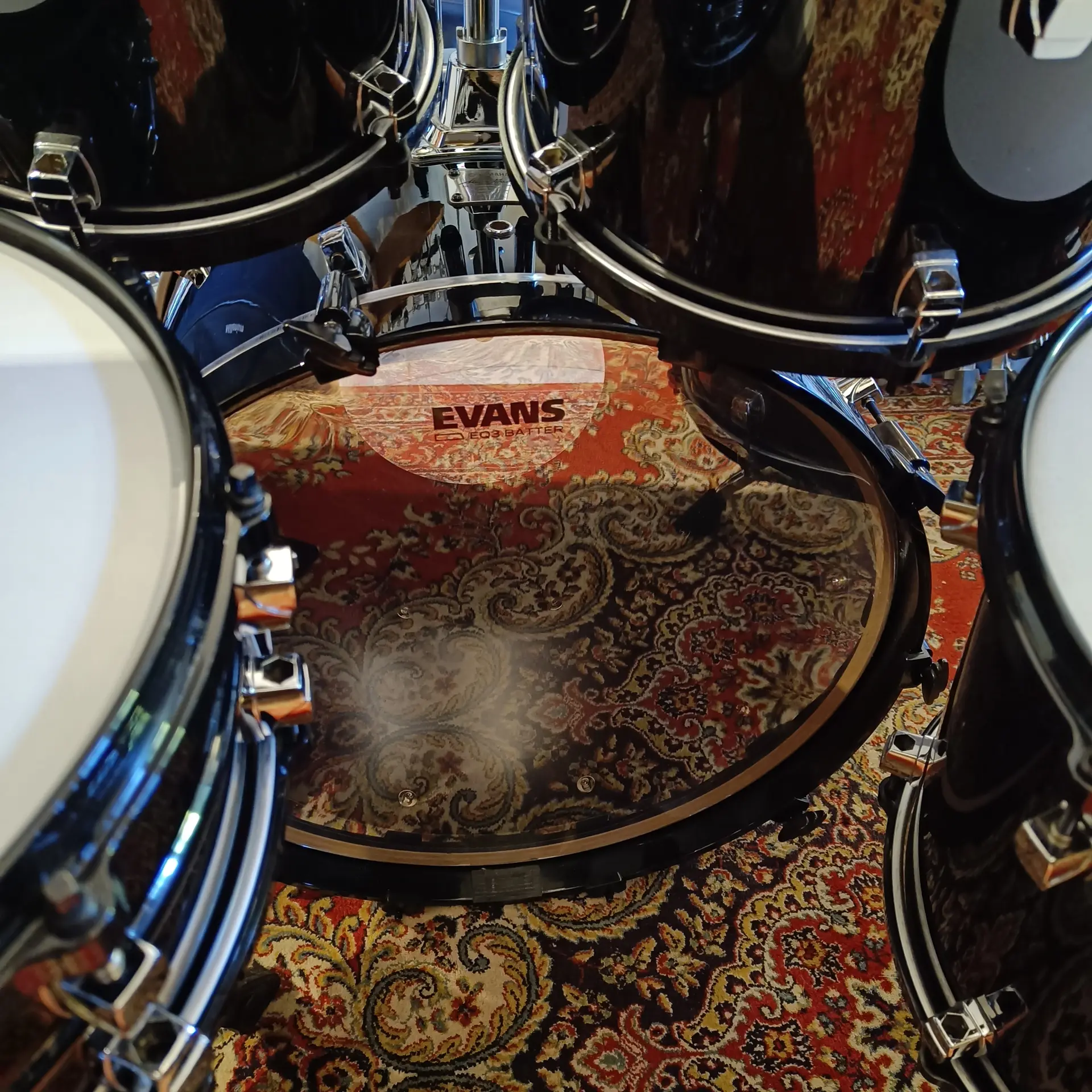 Yamaha Steve Gadd 30th Anniversary Drum Kit 22"x14" 10"x7,5" 12"x8" 14"x12" 16"x14" + snare 14"x5,5" Made in Japan - Image 9