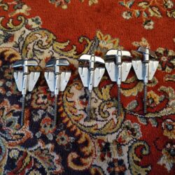 Rogers Bass Drum T-Rods & Claws X5  Vintage Late 70&rsquo;s 2