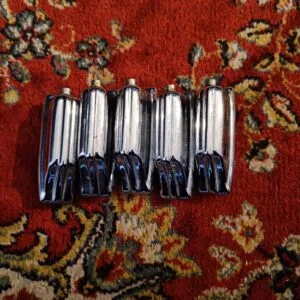 Rogers Beavertail bass drums lugs x5 Vintage late 70&rsquo;s 3