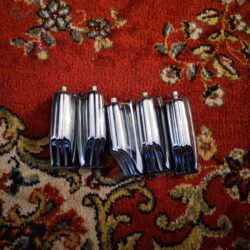Rogers Beavertail bass drums lugs x5 Vintage late 70&rsquo;s 4