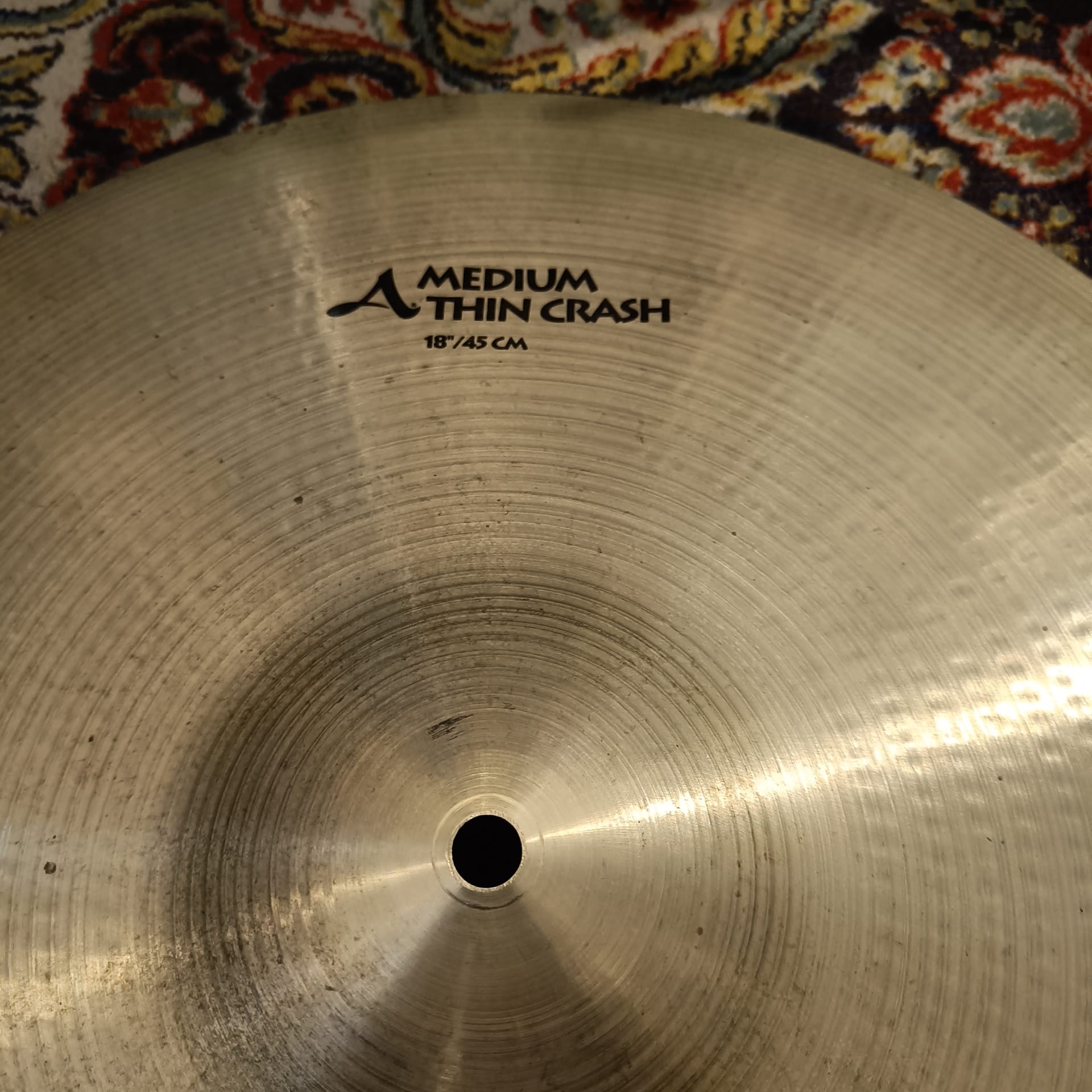 Zildjian Avedis Medium Thin Crash 18" – Image 2