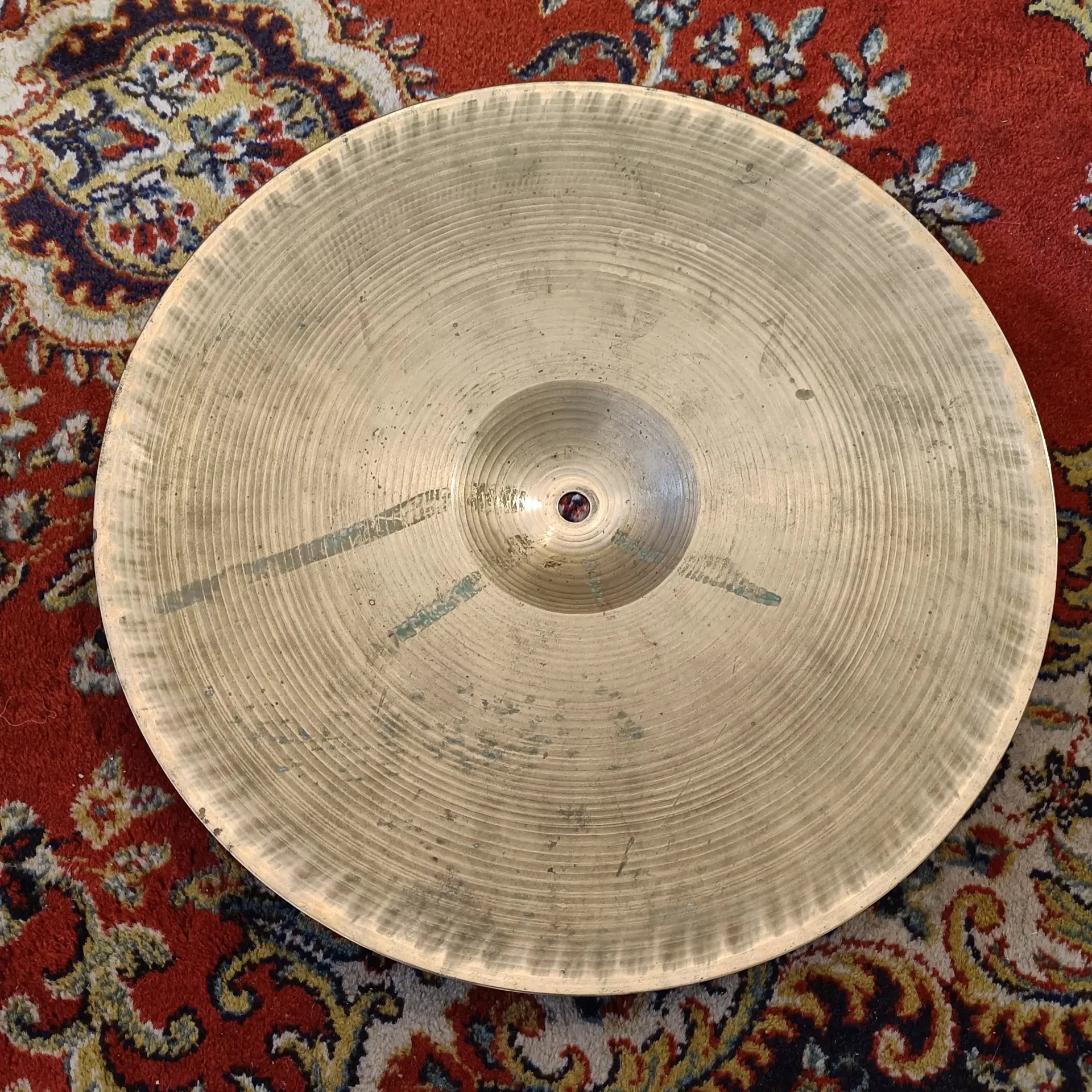 Paiste Formula 602 Hi Hat Top 14" Vintage 70's – Image 3