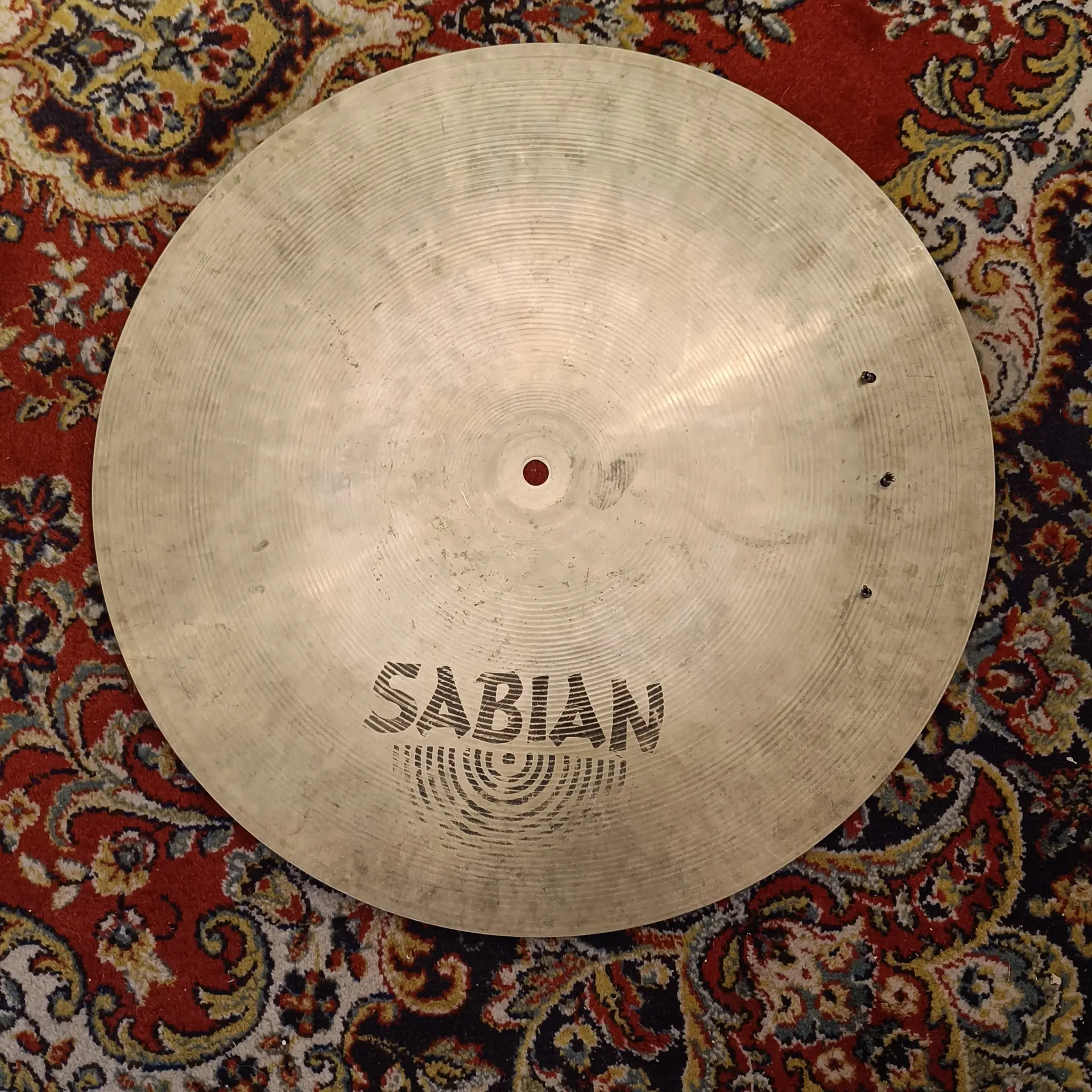 Sabian Ed Thigpen Signature Flat Ride 18" rivetée – Image 3