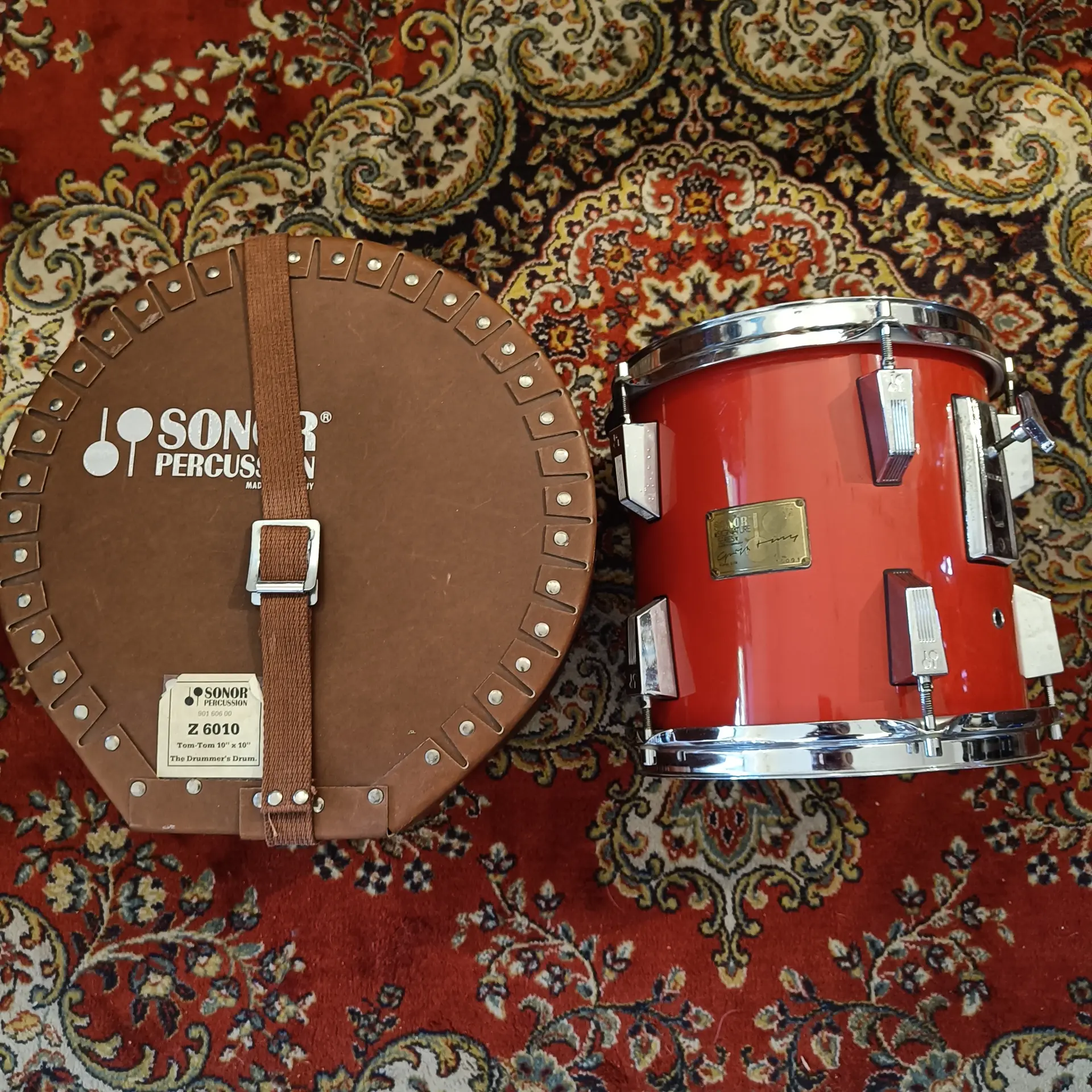Sonor Signature Horst Link 10x10 Tom Ltd Signal Red