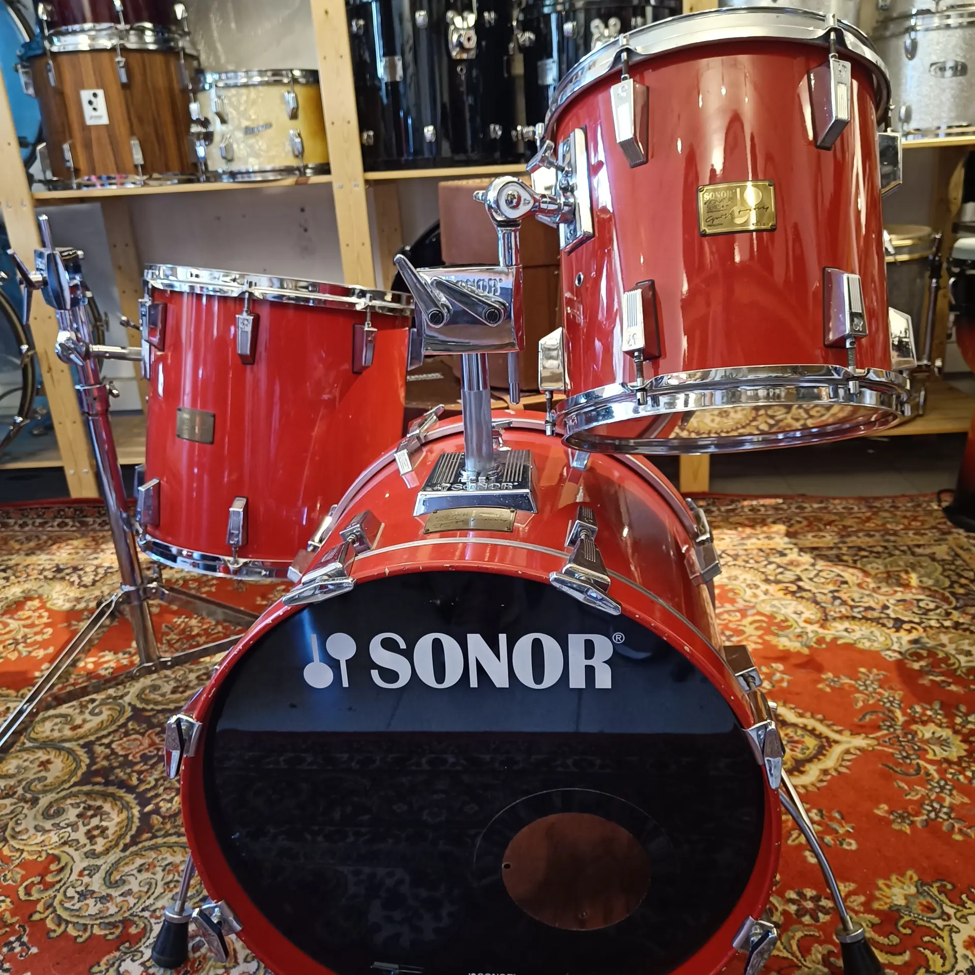 Sonor Signature Horst Link 20x16 12x12 x15x15 Ltd Signal Red