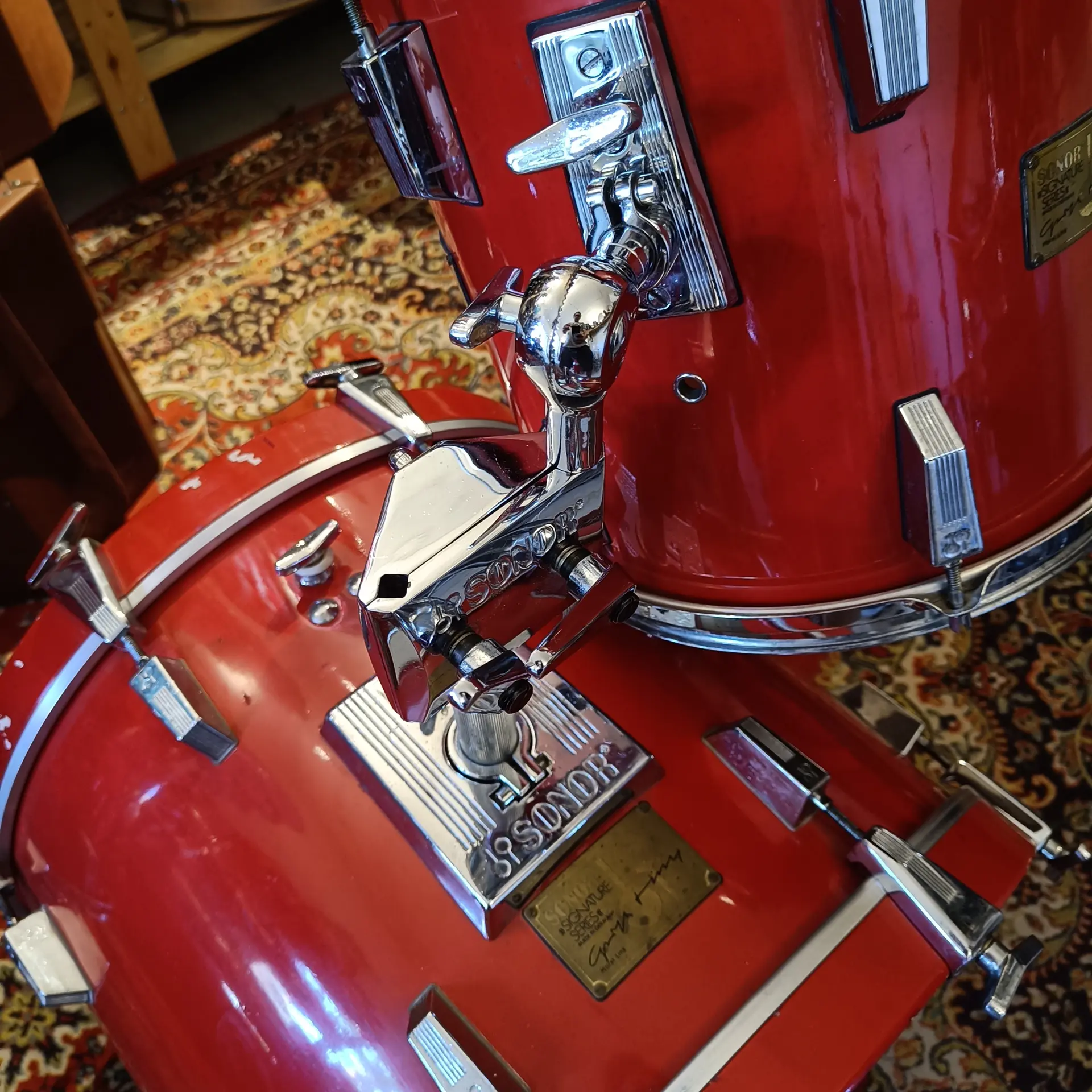 Sonor Signature Horst Link 20x16 12x12 15x15 Ltd Signal Red – Image 12