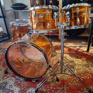 Ludwig Vistalite Amber 22&Prime;x14&Prime; 13&Prime;x9&Prime; 14&Prime;x10&Prime; 18&Prime;x16&Prime;
