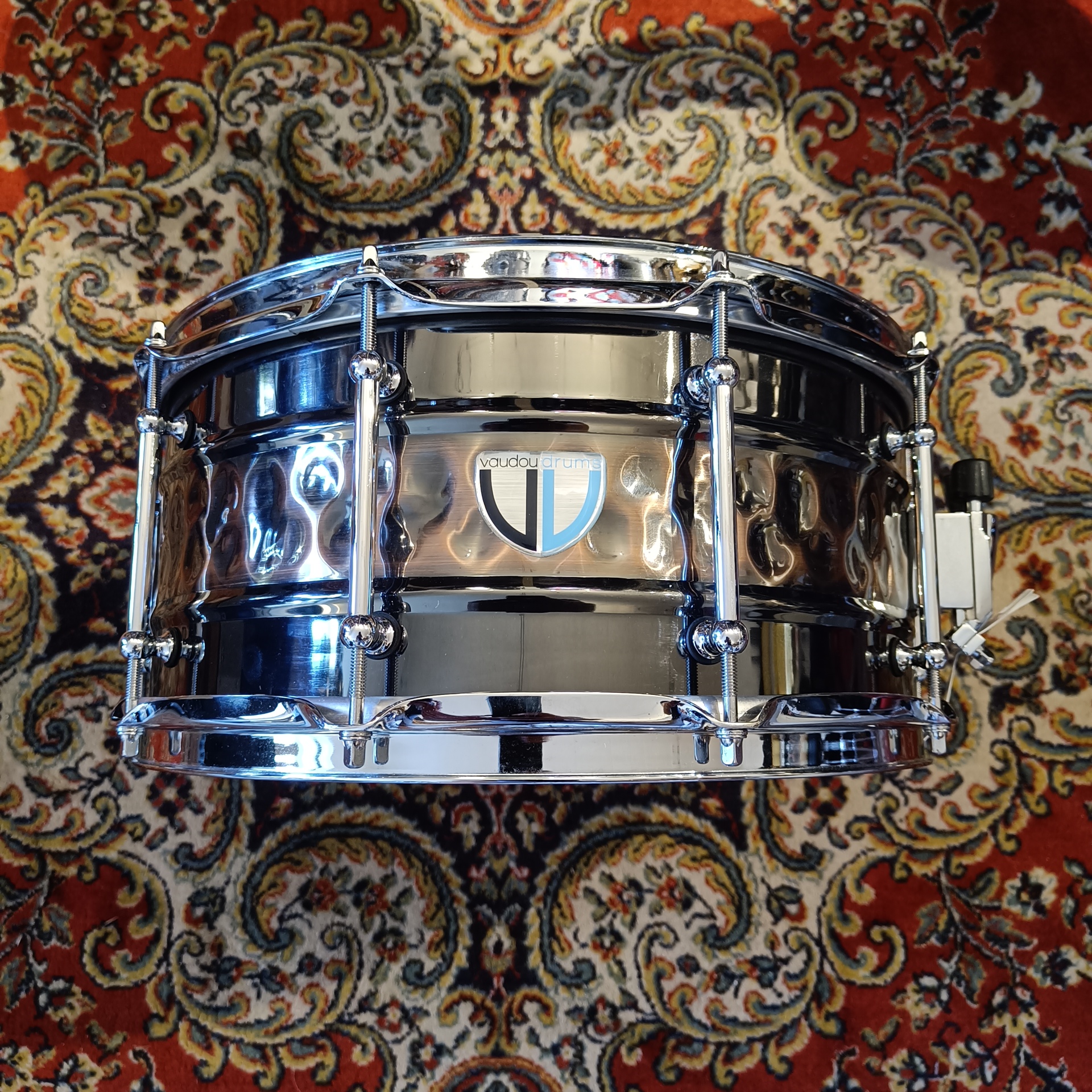 Vaudou Drums Half & Half Black Nickel Plated & Bronze 14x6,5