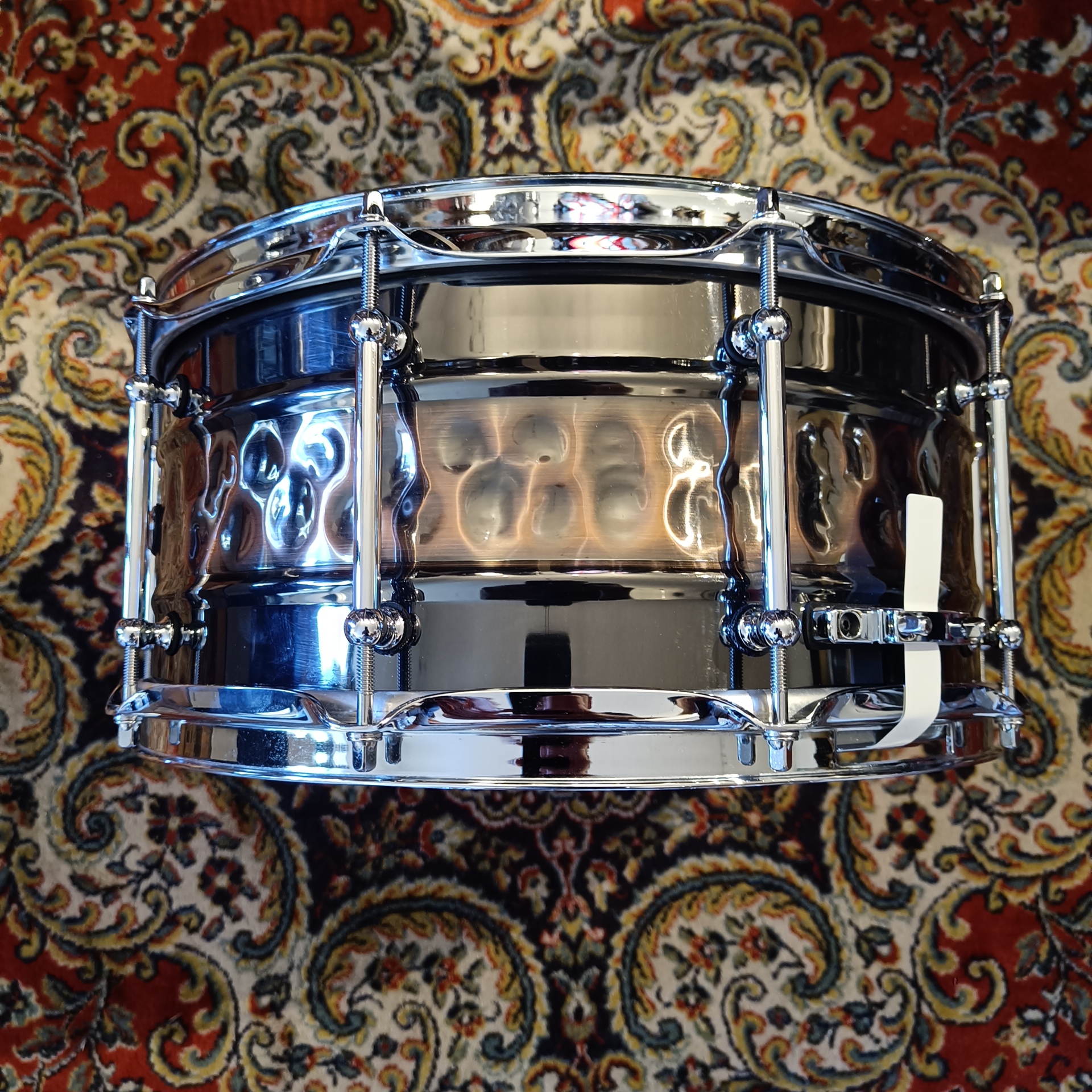 Vaudou Drums Half & Half Black Nickel Plated & Bronze 14x6,5 – Image 4