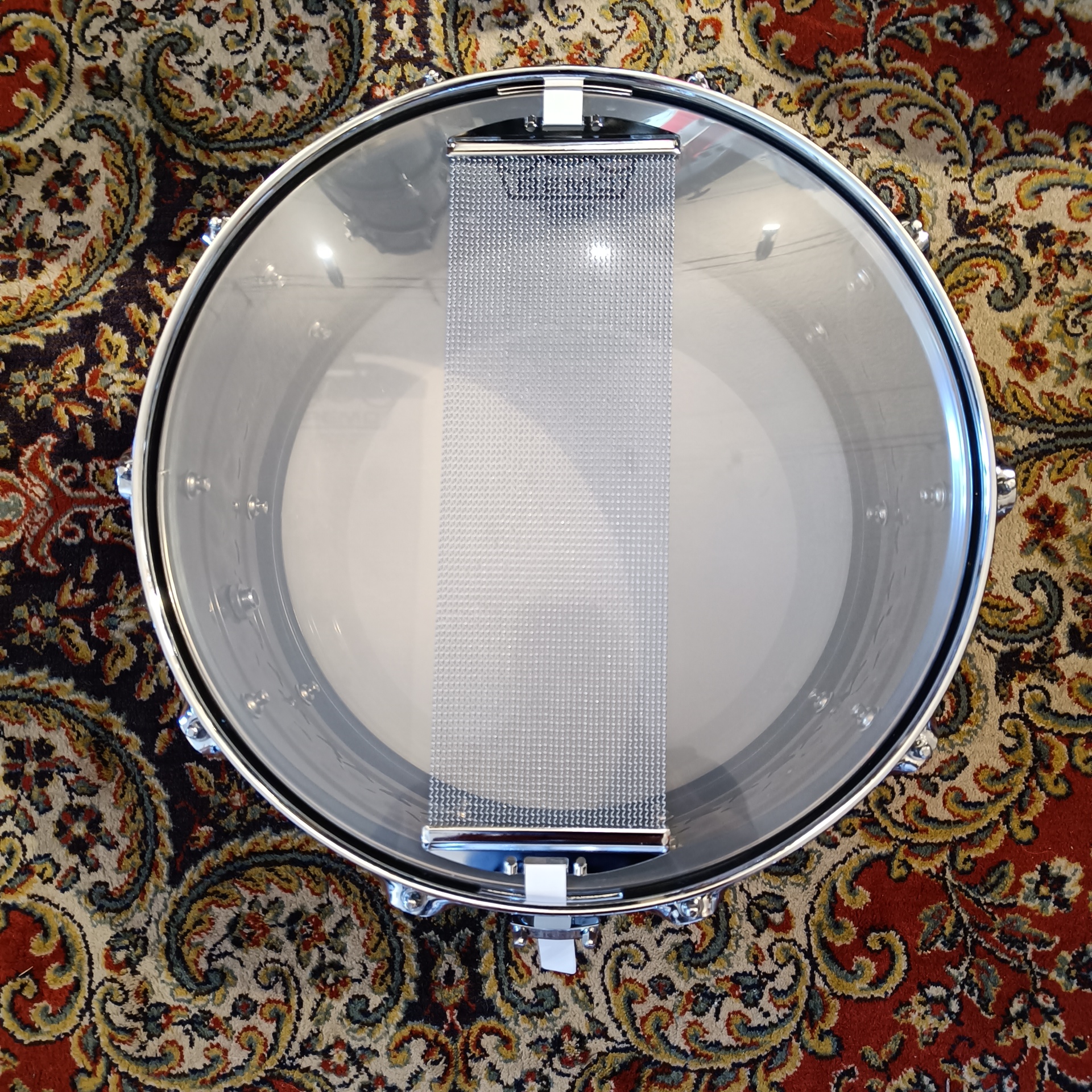 Vaudou Drums Half & Half Black Nickel Plated & Bronze 14x6,5 – Image 6