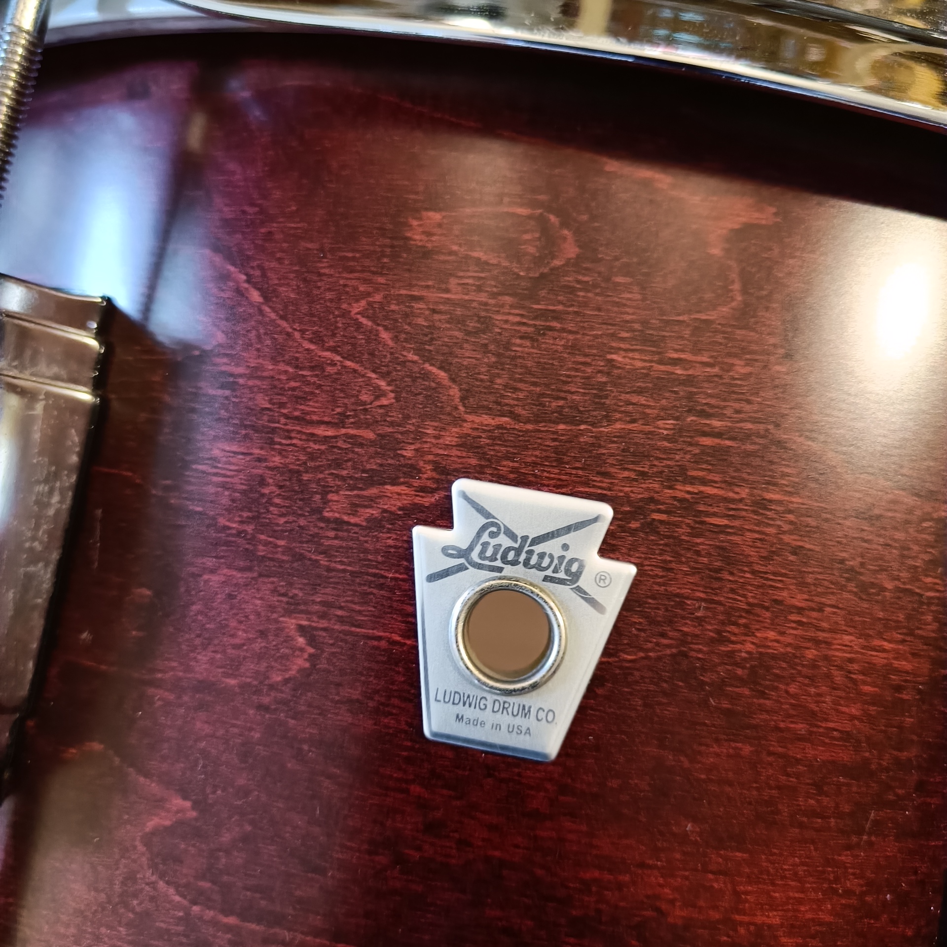 Ludwig Club Date Cherry Satin 14x6,5 – Image 2