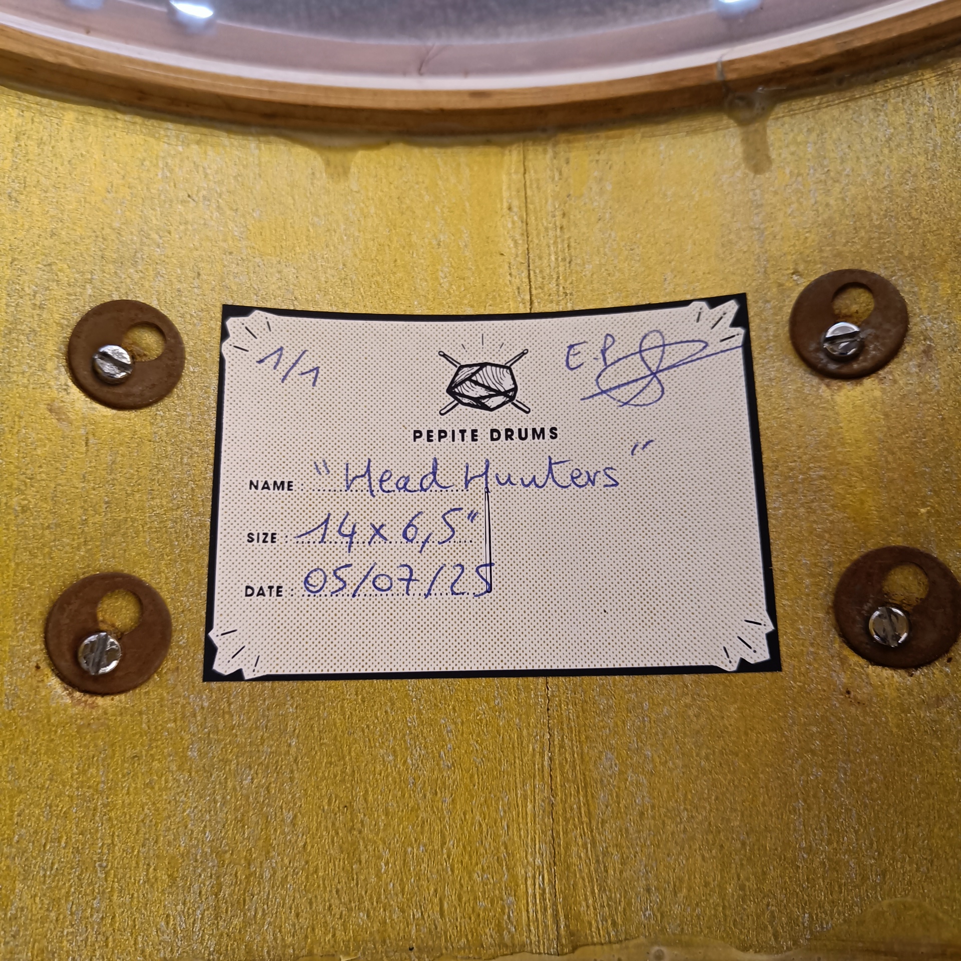Pepite Drums Head Hunters 14x6,75 – Image 14
