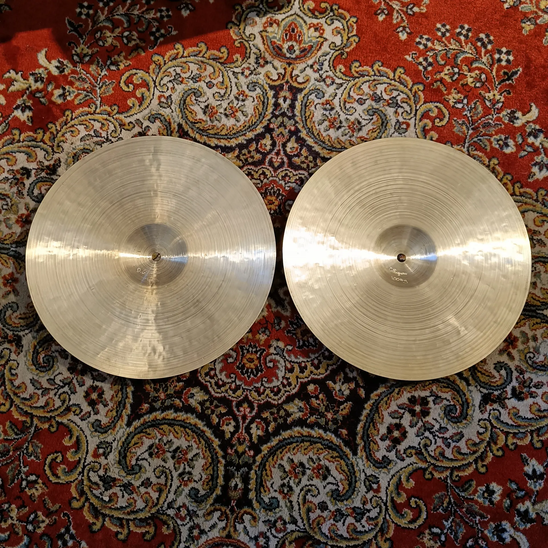 Dave Collingwood Hi Hat 14" 963grs/1004grs - Image 4