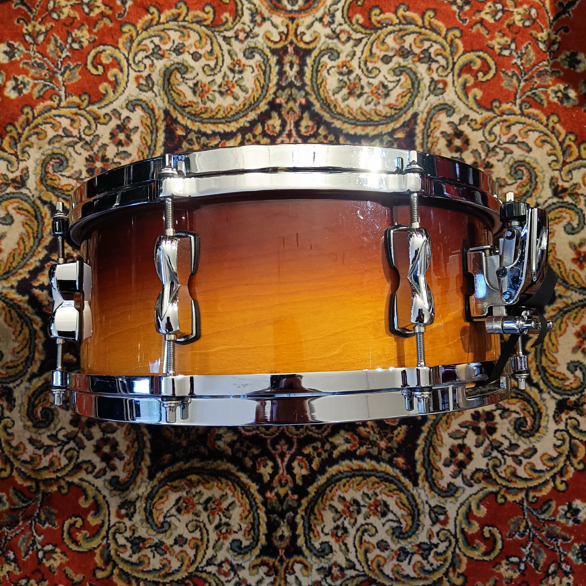 Tama Superstar Custom 14"x5,5" Amber Fade – Image 2