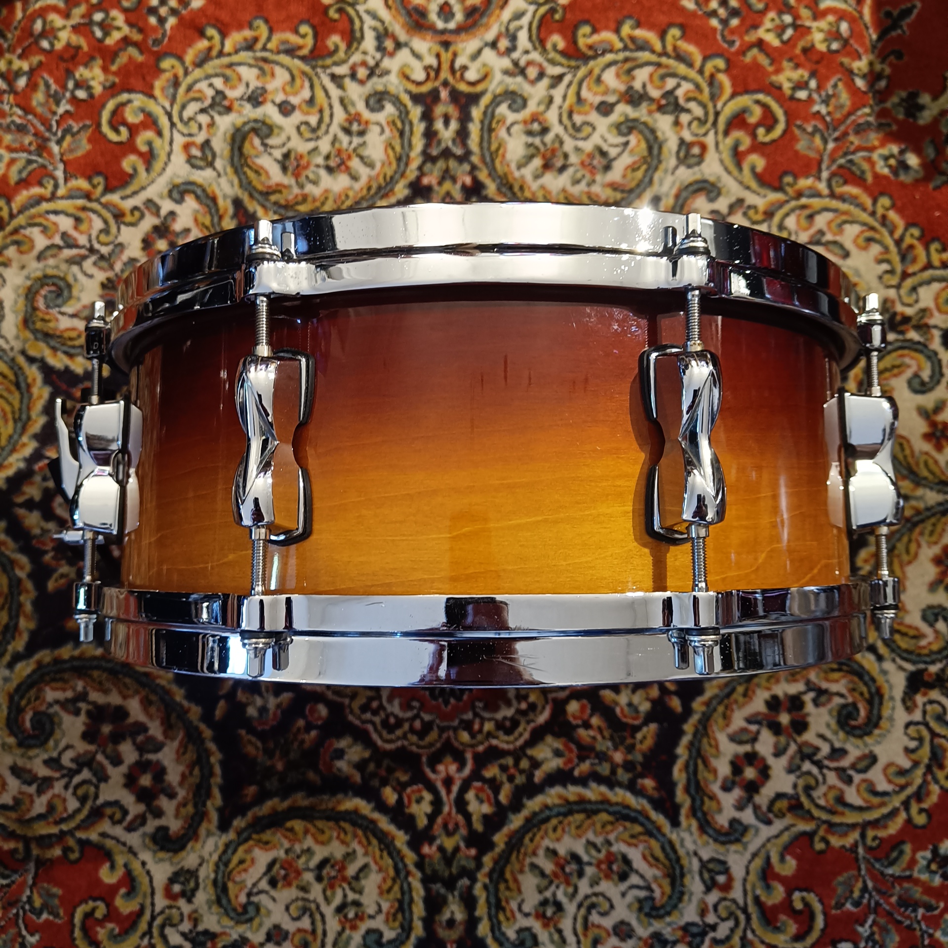 Tama Superstar Custom 14"x5,5" Amber Fade – Image 3
