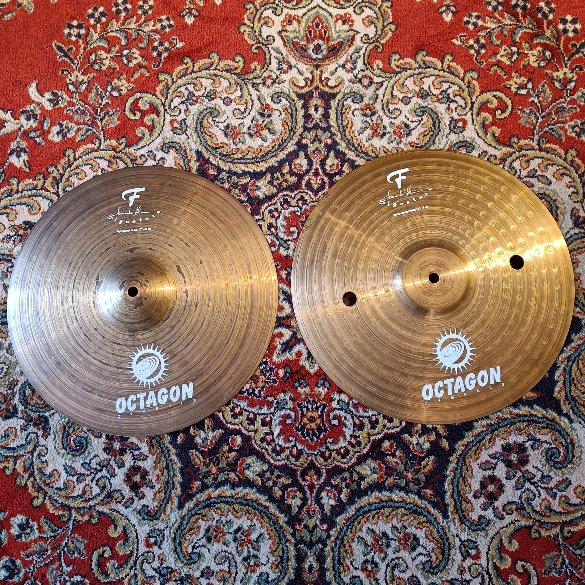 Octagon Concept Hi Hat 14" Signature Fernando Silveira