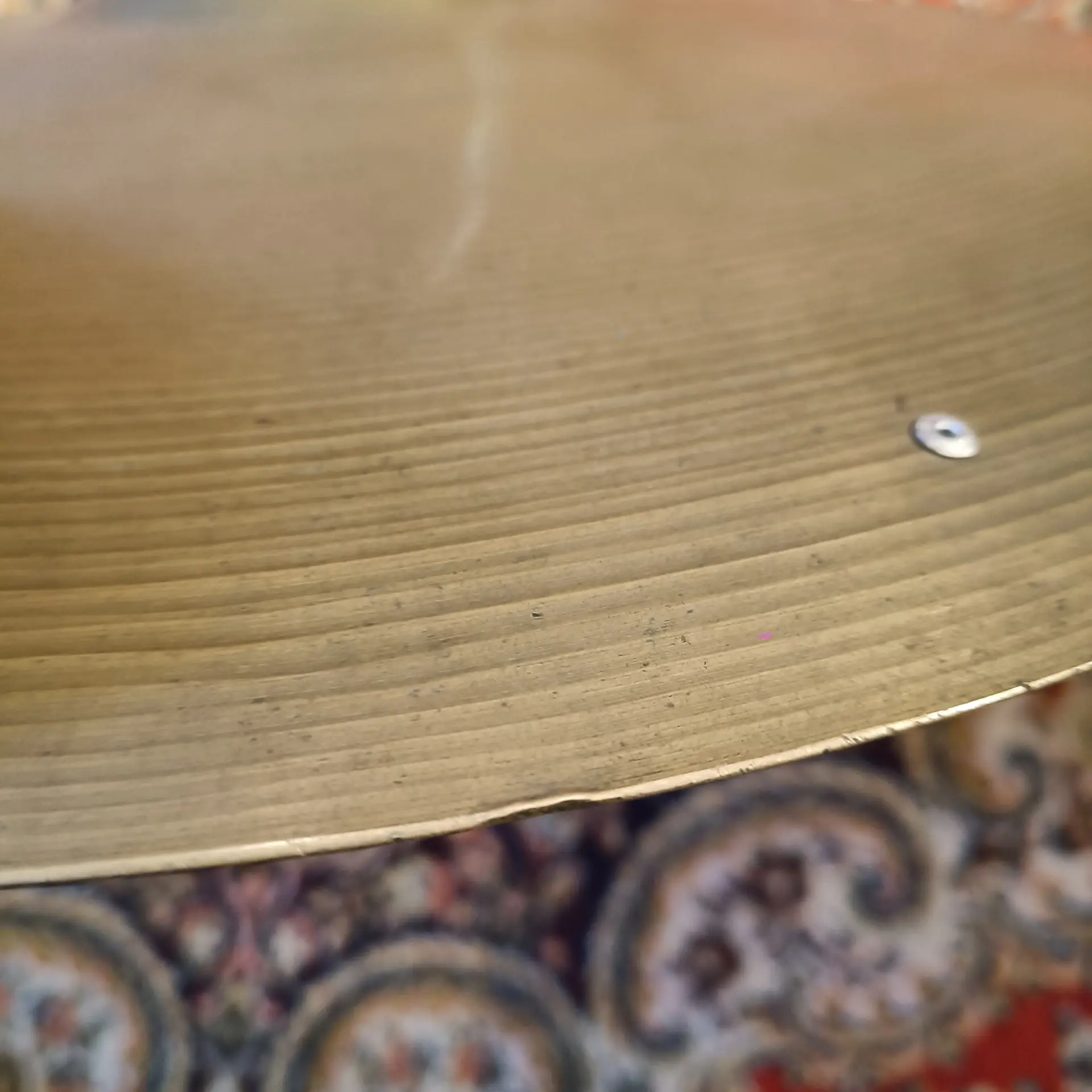 Zildjian Avedis Ride 22" Vintage (6 rivets) – Image 4