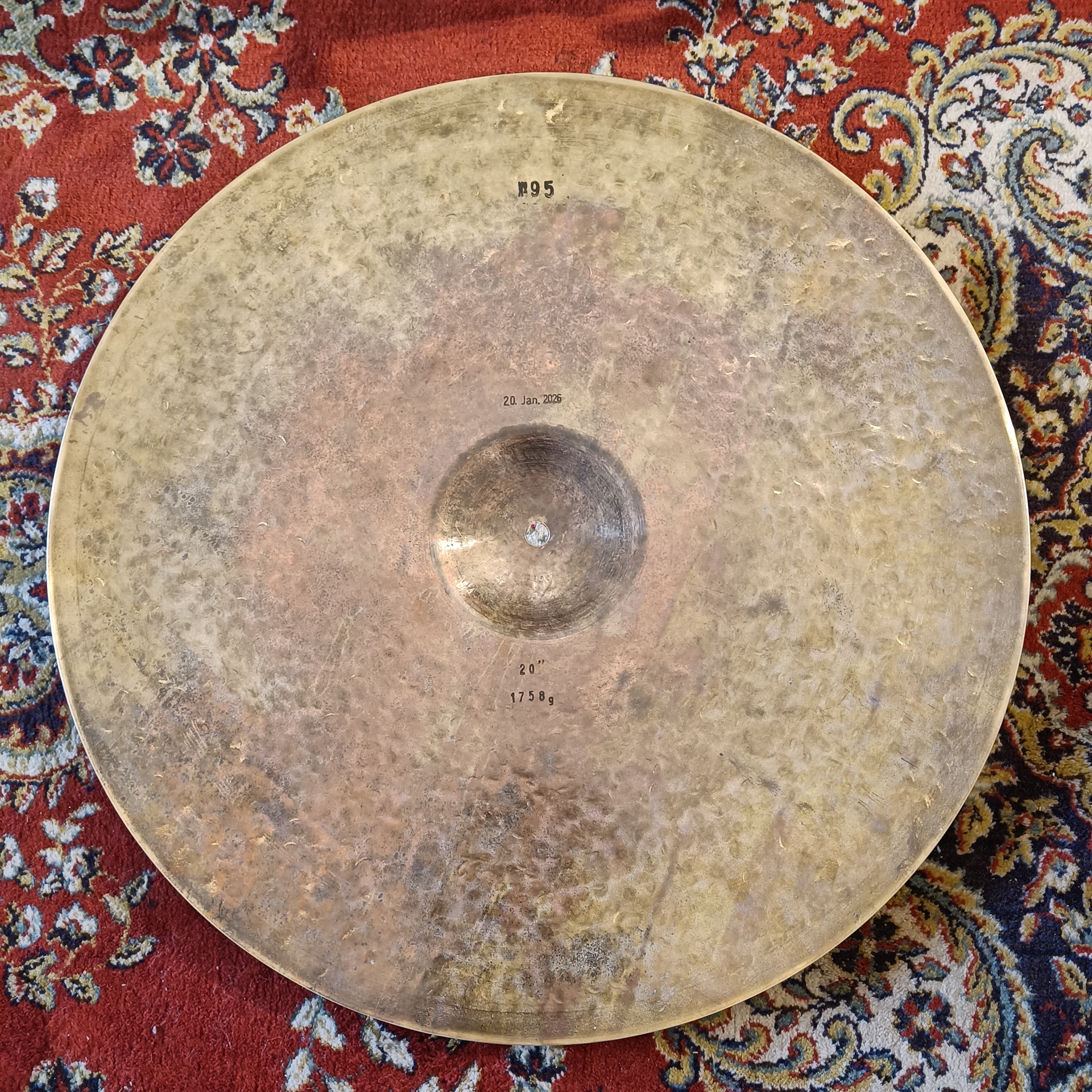 Baumgartner Turk Crash Ride 20" 1758grs N°95 - Image 3