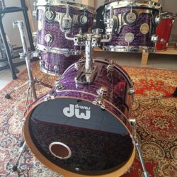 DW Collector Finish Ply Purple Silk Onyx 20″x18″ 10″x8″ 12″x9″ 14″x14″