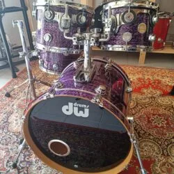DW Collector Finish Ply Purple Silk Onyx 20&Prime;x18&Prime; 10&Prime;x8&Prime; 12&Prime;x9&Prime; 14&Prime;x14&Prime;