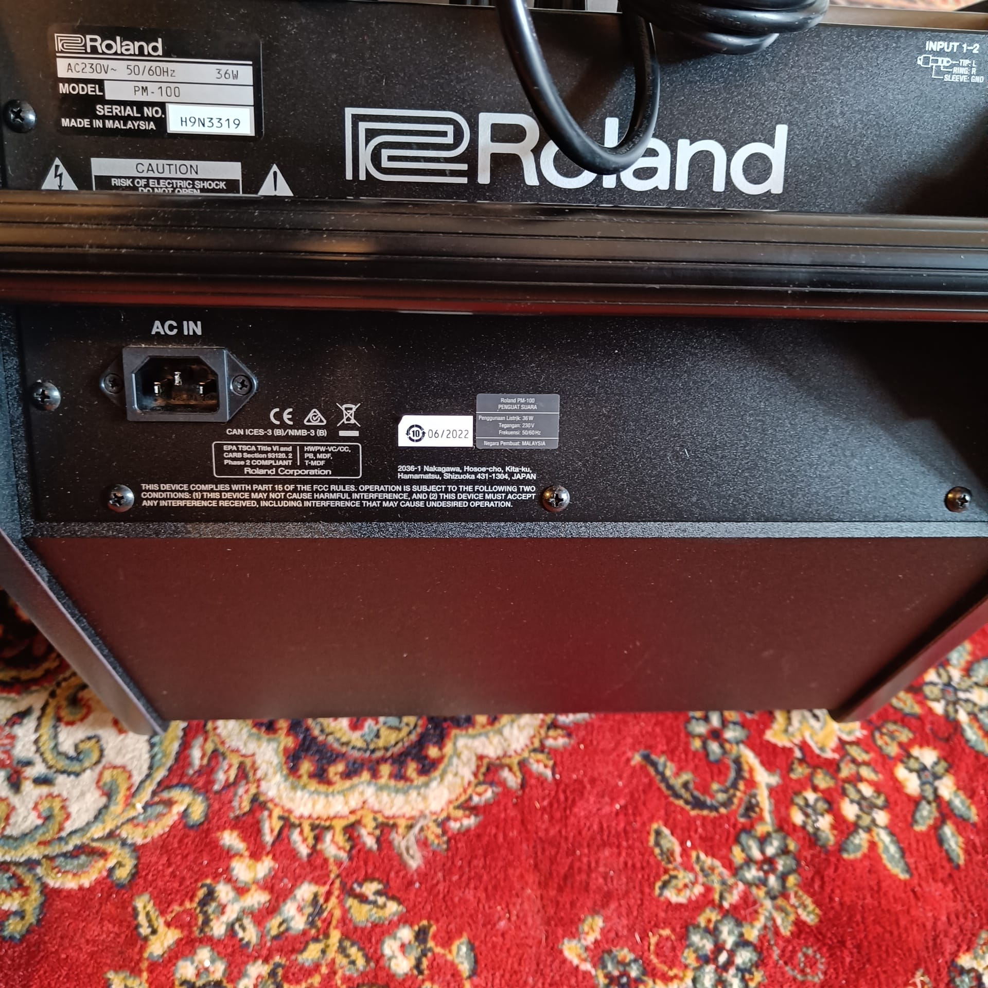 Roland PM-100 V-Drum Ampli Batterie Electronique – Image 3