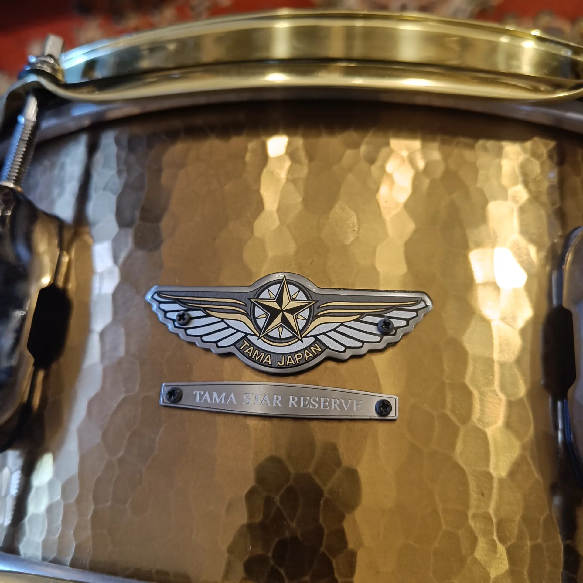 Tama Star Reserve Brass Hand Hammered 14"x5,5" – Image 2