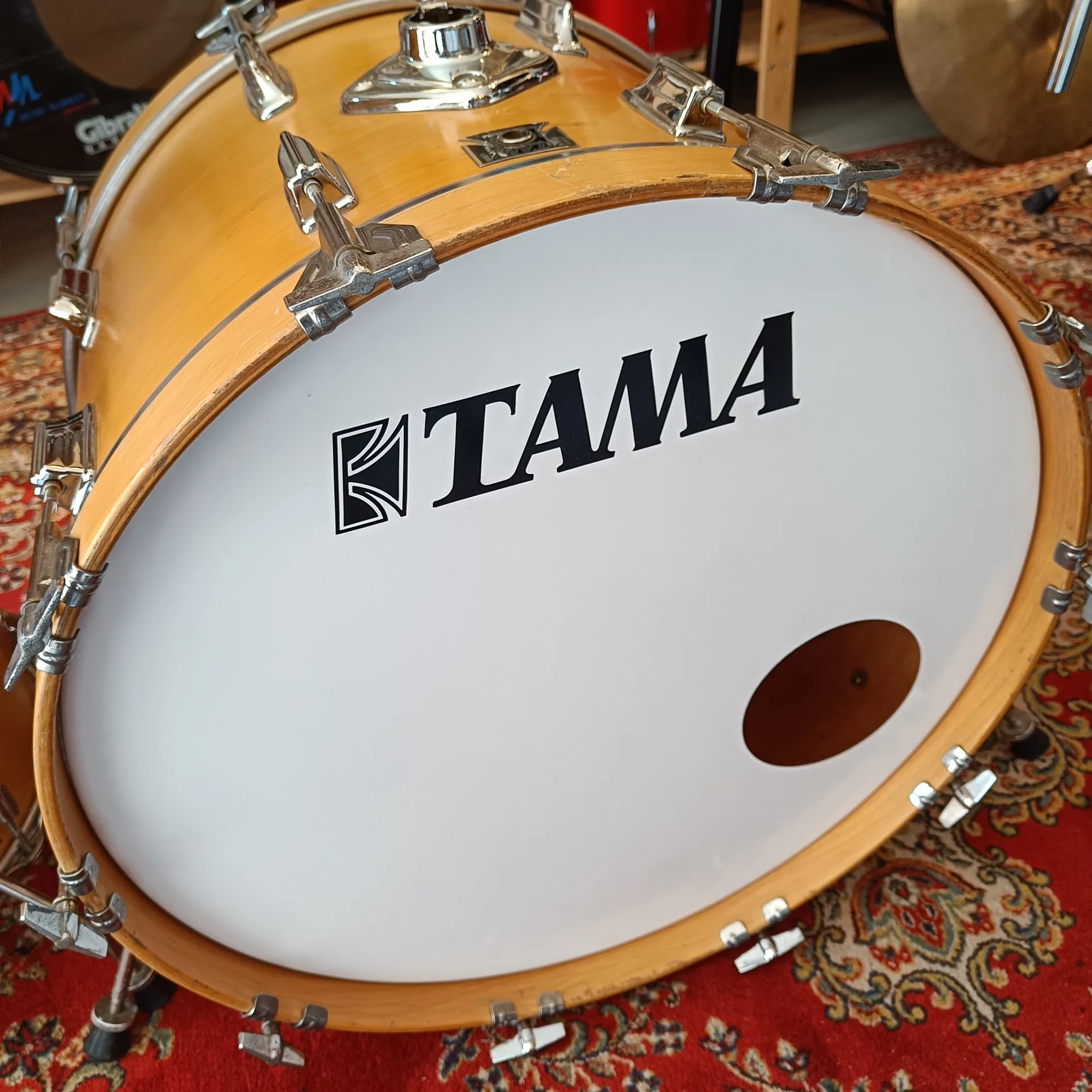 Tama Superstar 22" 12" 13"16" Natural Maple Made in Japan – Image 4