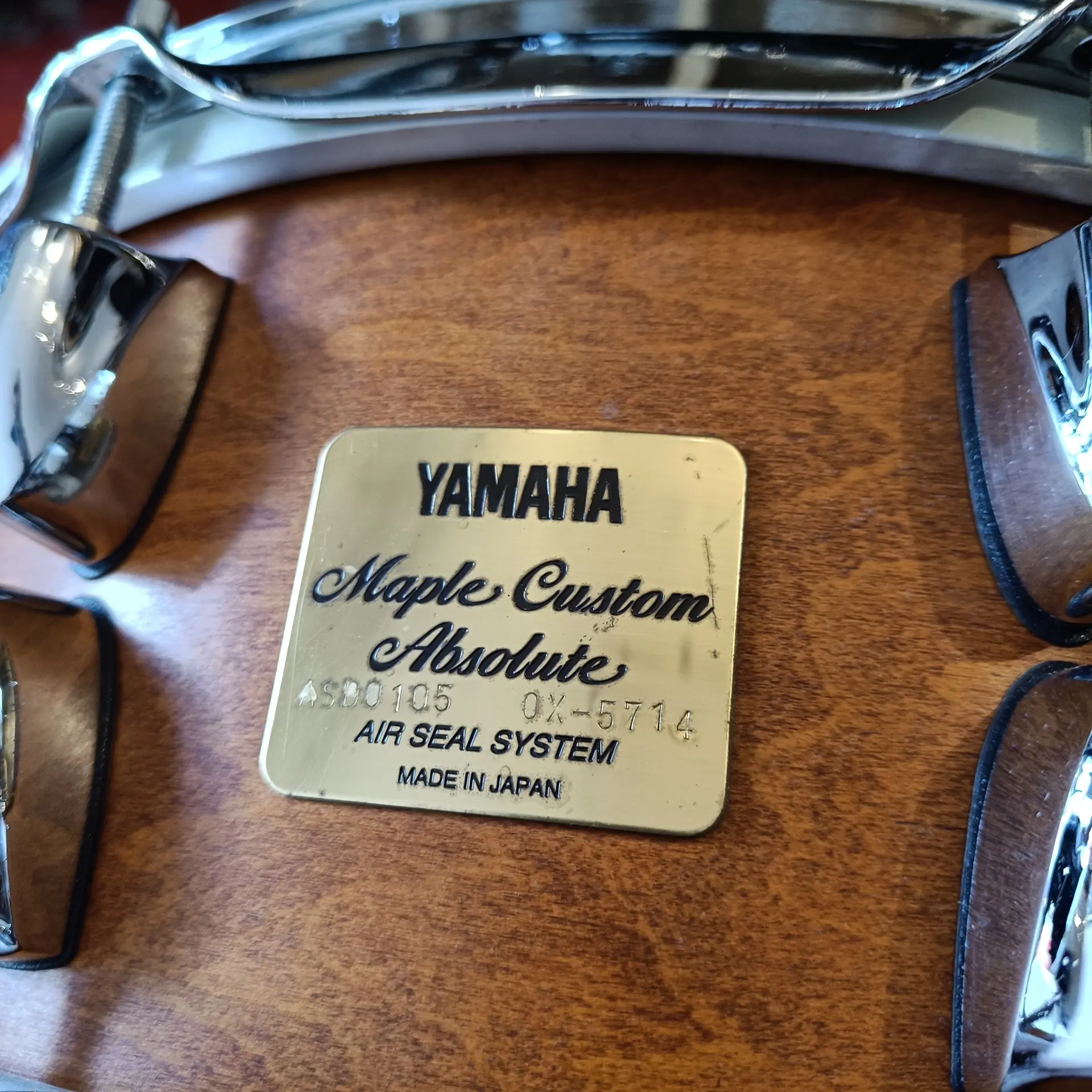 Yamaha Maple Custom Absolute 14"x5,5" Made in Japan – Image 2