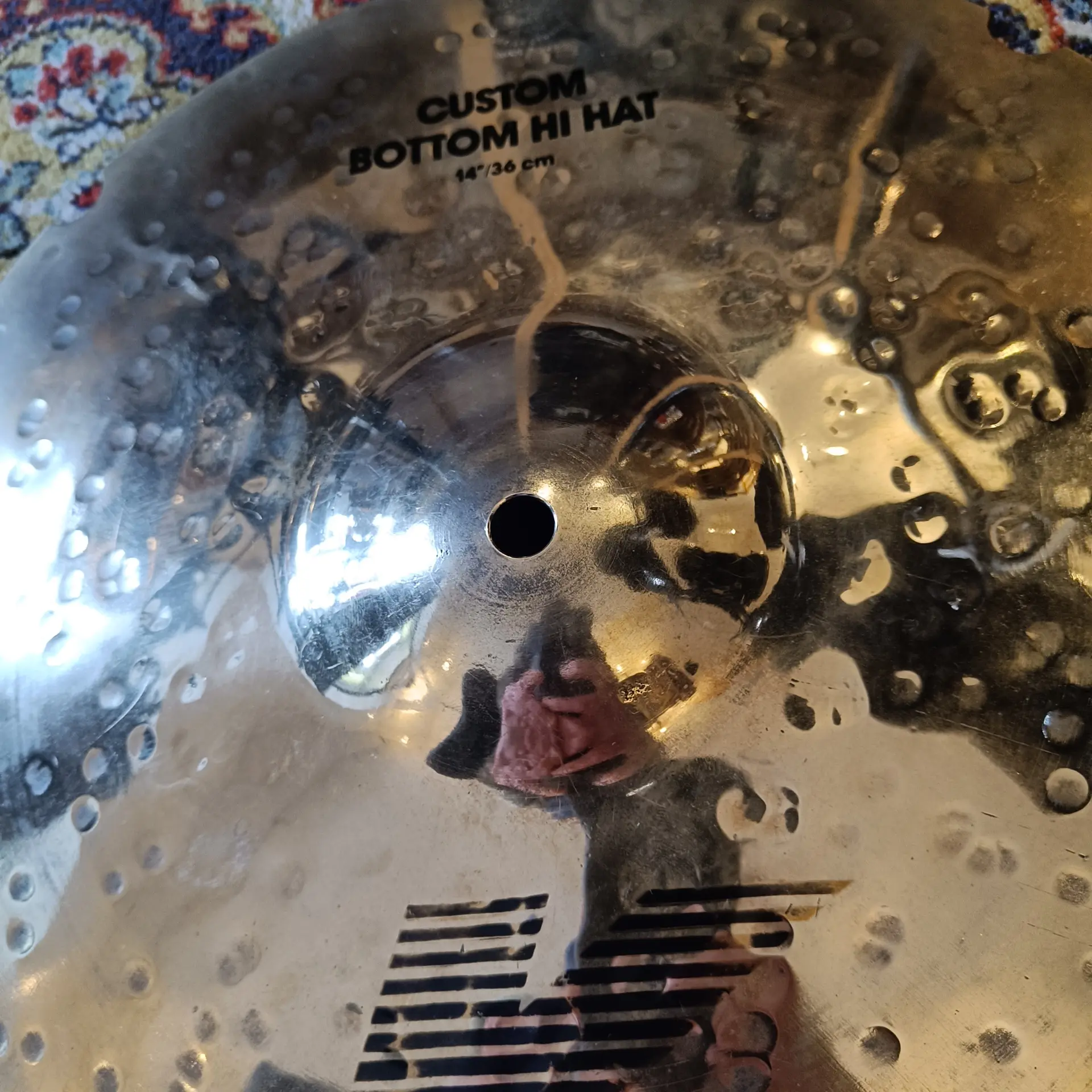 Zildjian K Custom Hi Hat 14" Vintage 1994 – Image 3