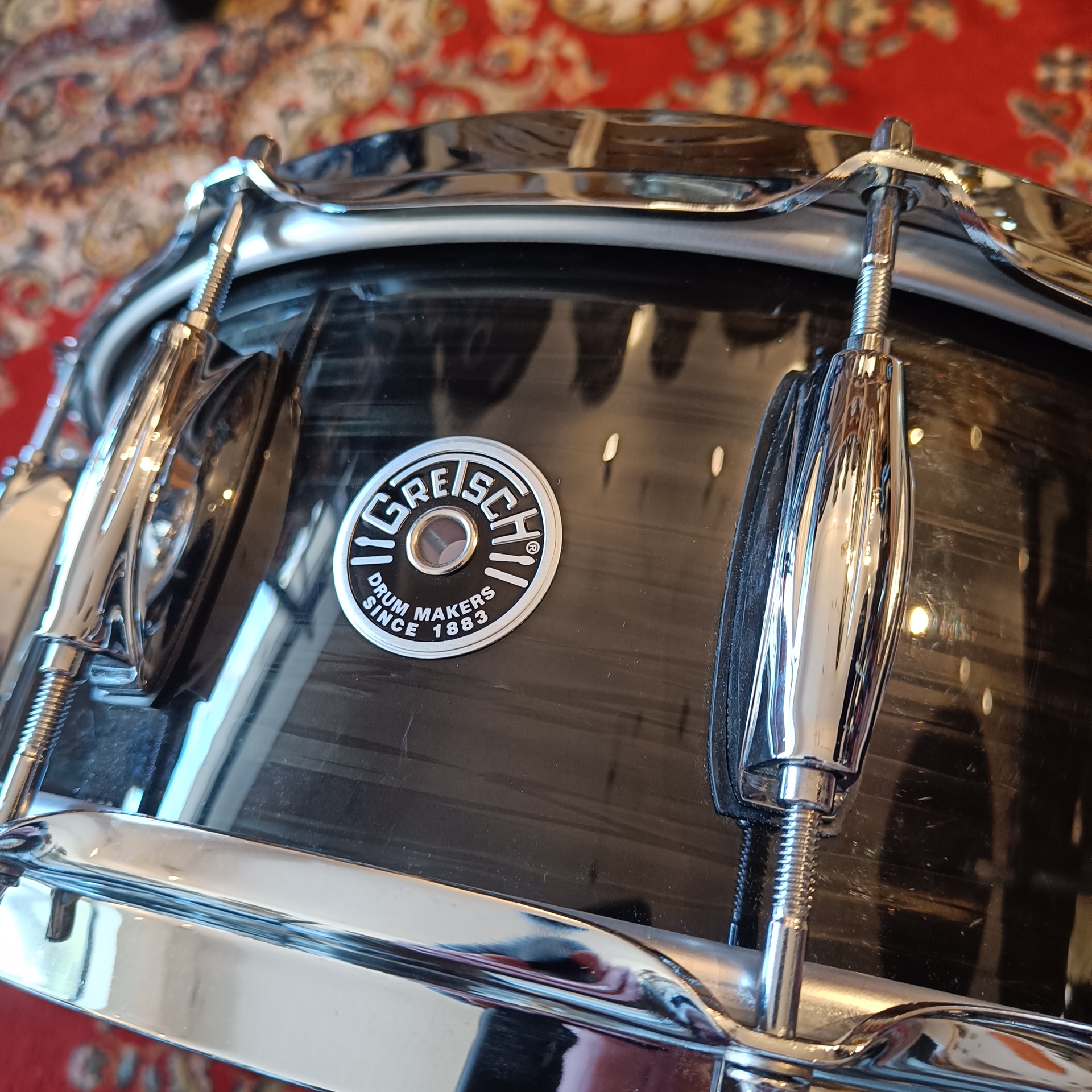 Gretsch Brooklyn USA Black Oyster 14"x5,5" – Image 2