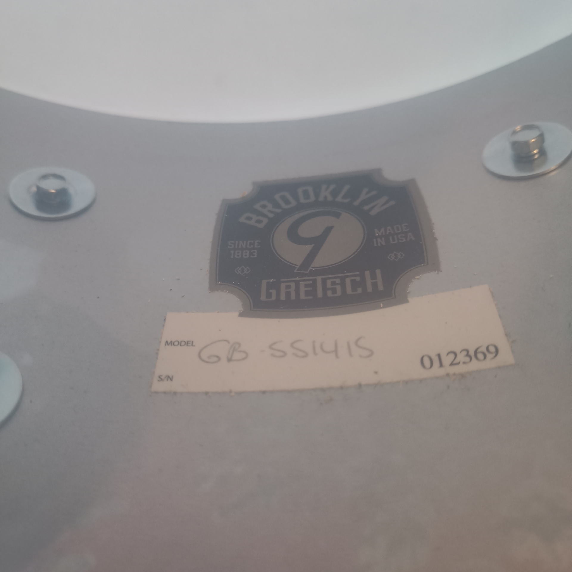 Gretsch Brooklyn USA Black Oyster 14"x5,5" – Image 8