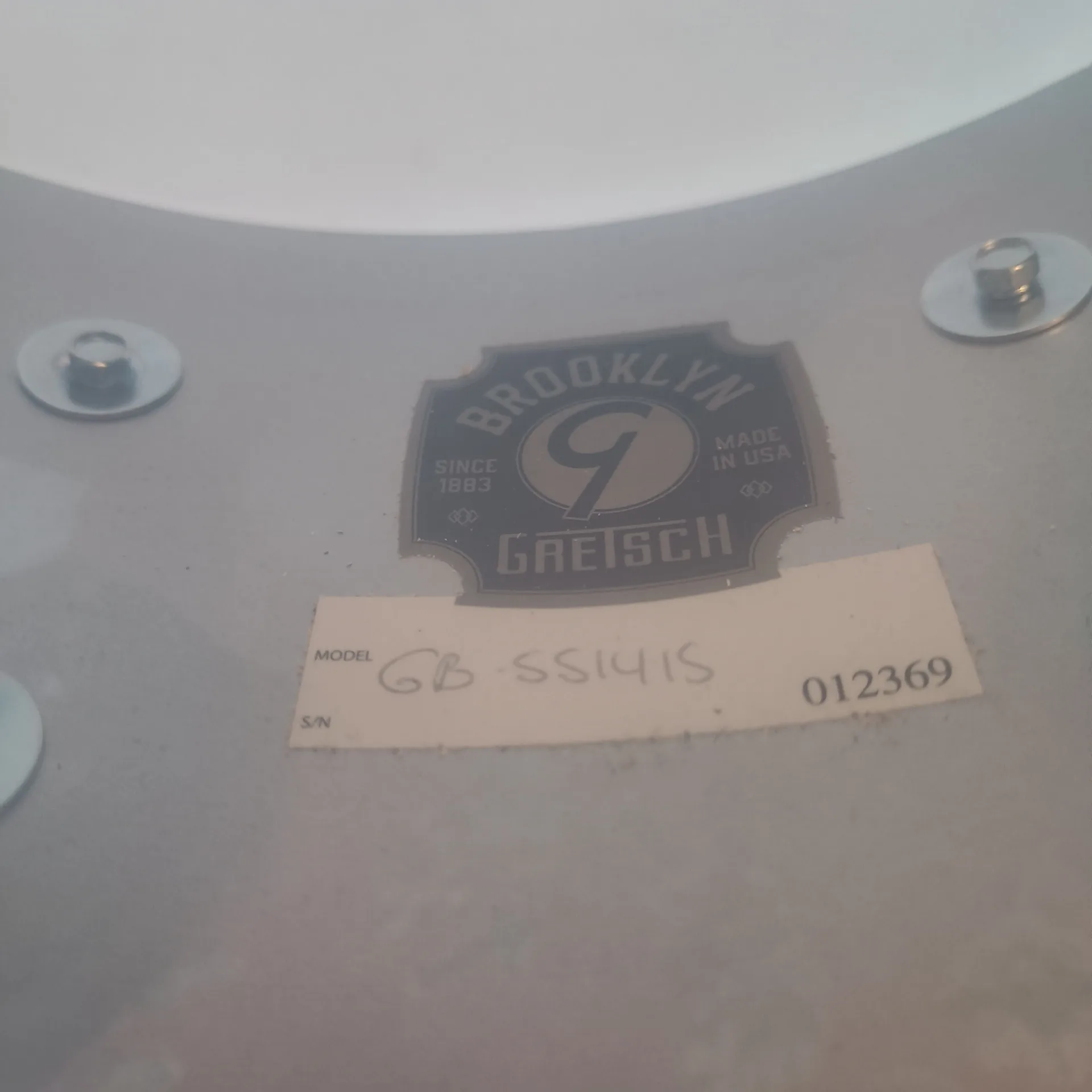 Gretsch Brooklyn USA Black Oyster 14"x5,5" – Image 8