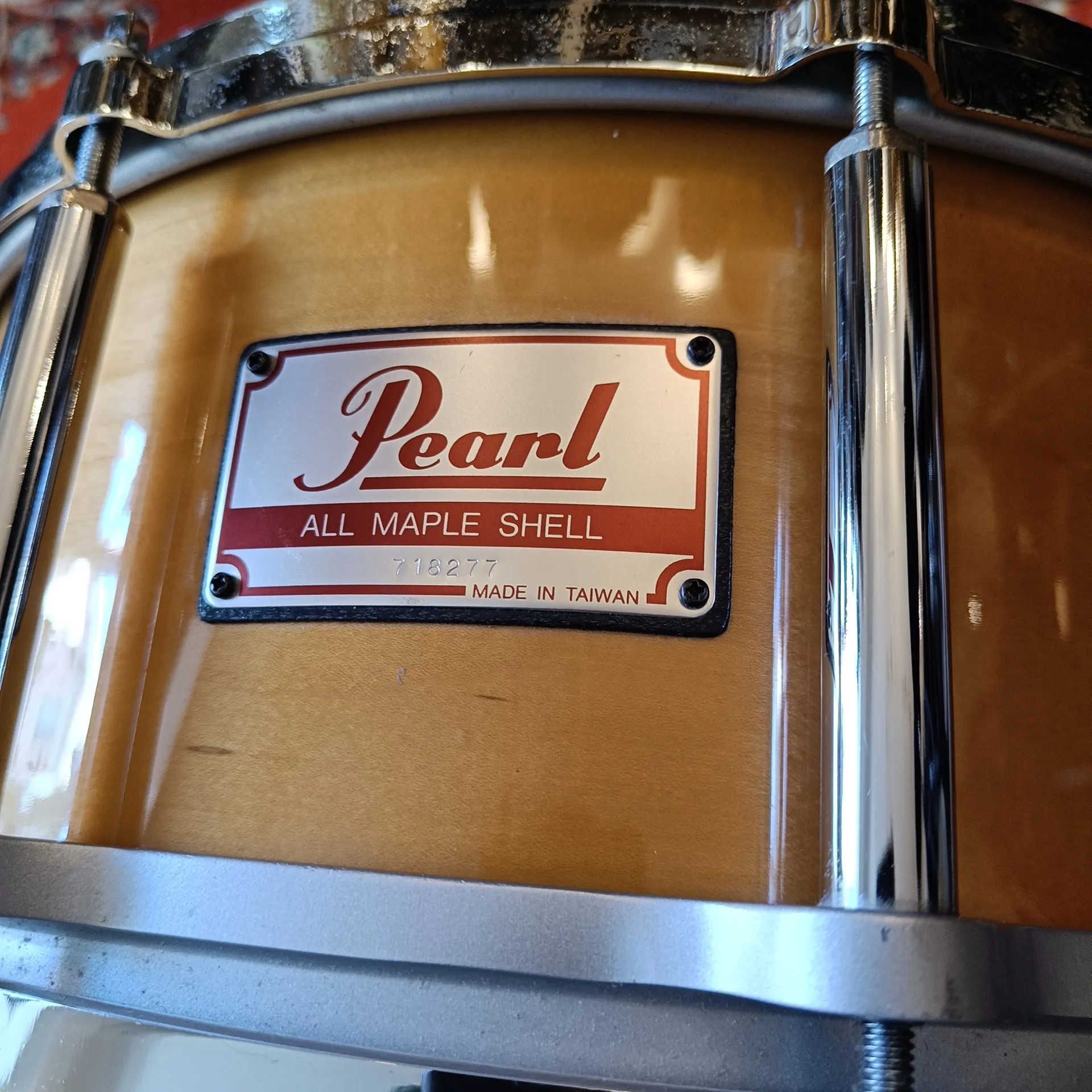 Pearl Free Floating 14"x6,5" All Maple Shell Vintage 2000 - Image 2